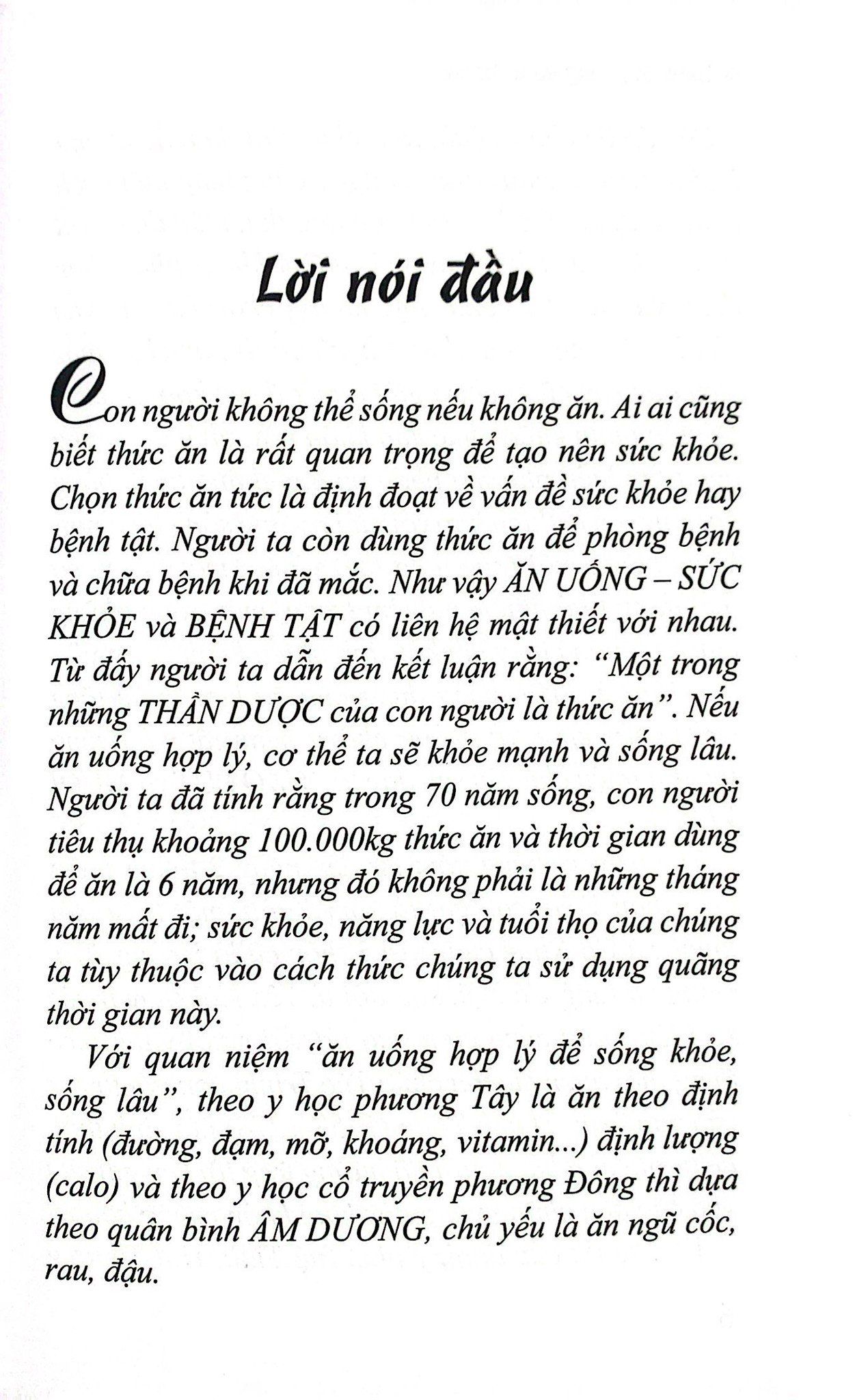  Thức Ăn Phòng Và Trị Bệnh - Ăn Uống Hợp Lý Để Sống Khỏe Sống Lâu 
