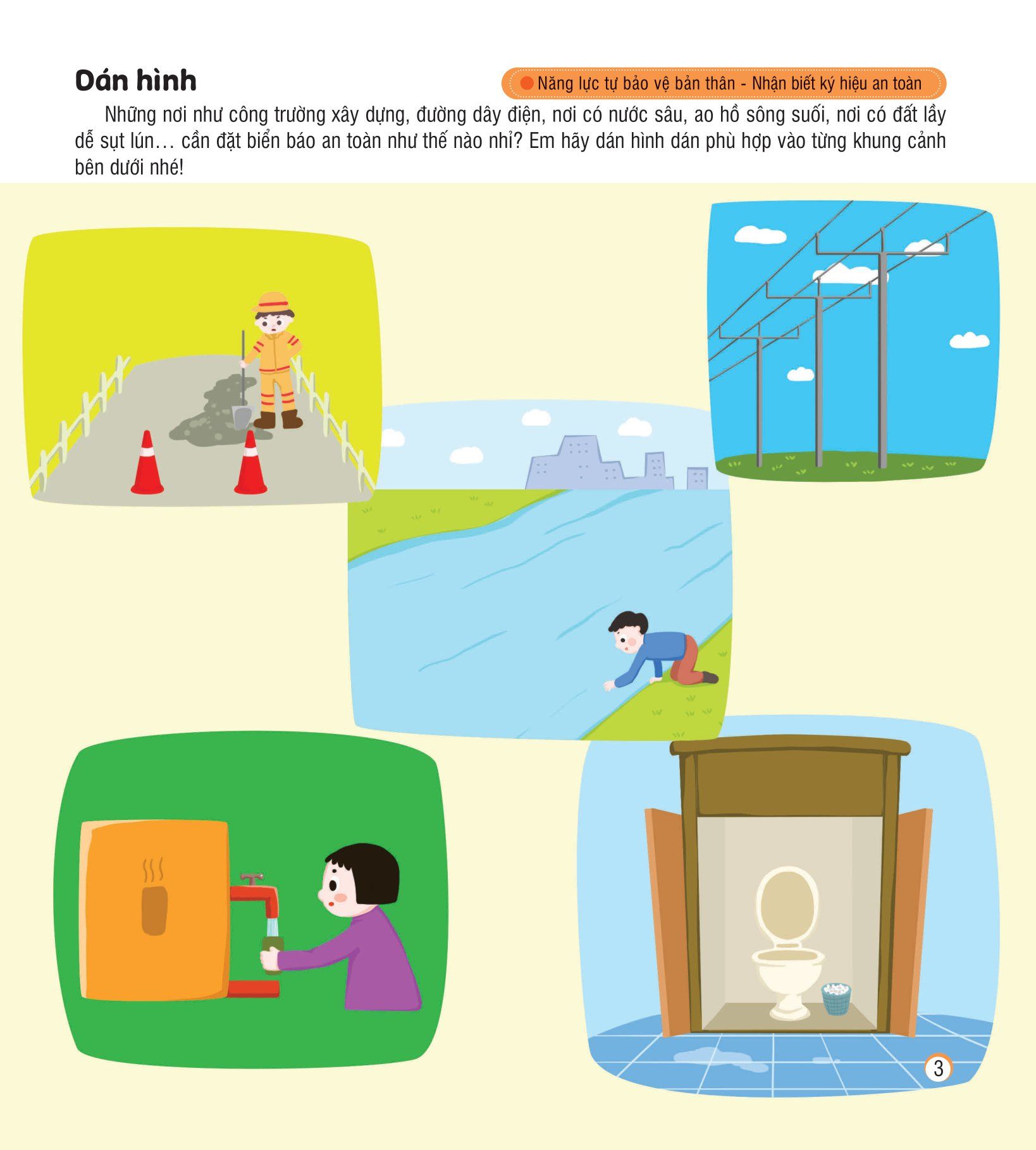  Hình Dán Sáng Tạo - Phát Triển IQ Và EQ - Nâng Cao Năng Lực Tự Bảo Vệ Bản Thân 