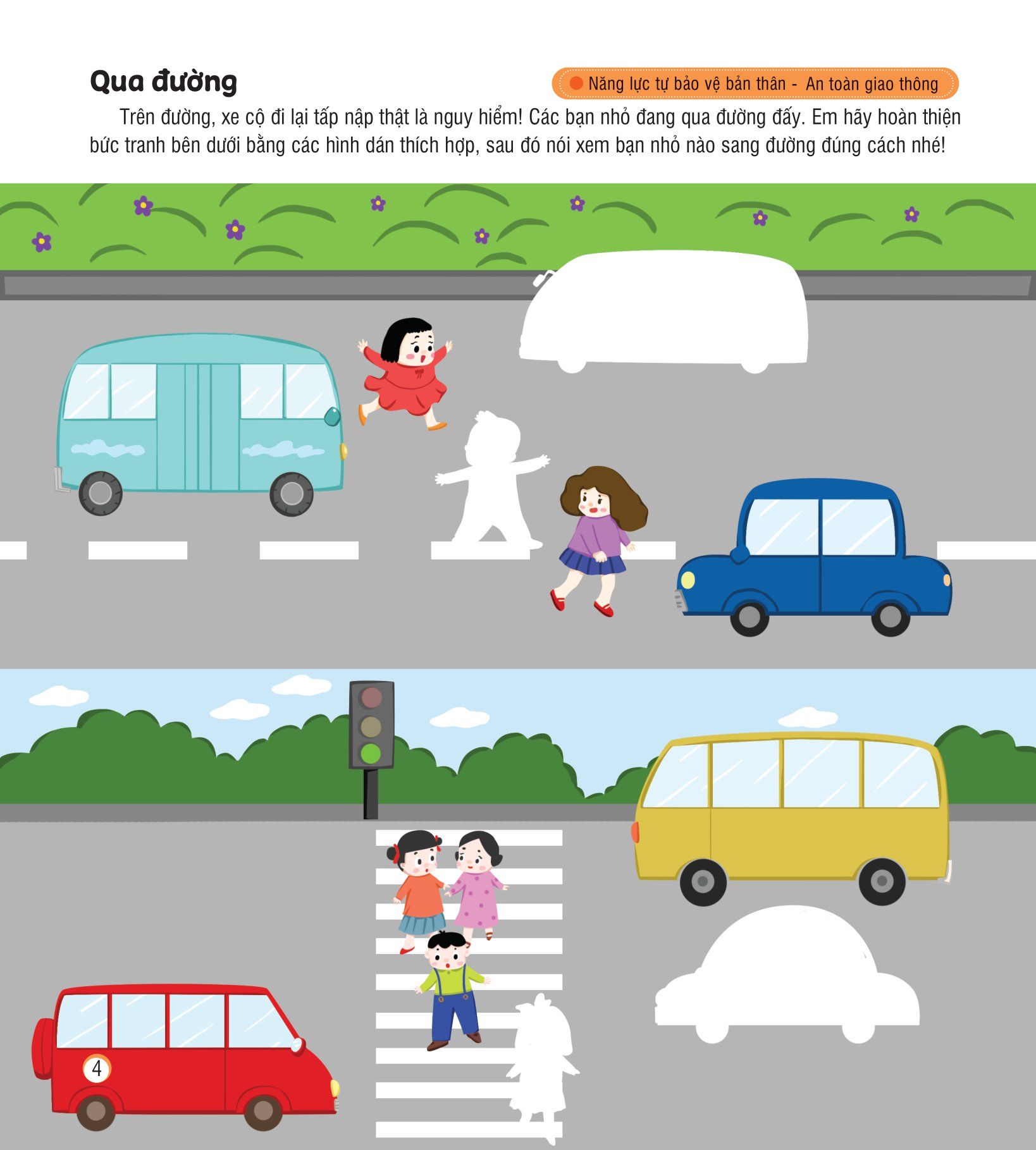  Hình Dán Sáng Tạo - Phát Triển IQ Và EQ - Nâng Cao Năng Lực Tự Bảo Vệ Bản Thân 