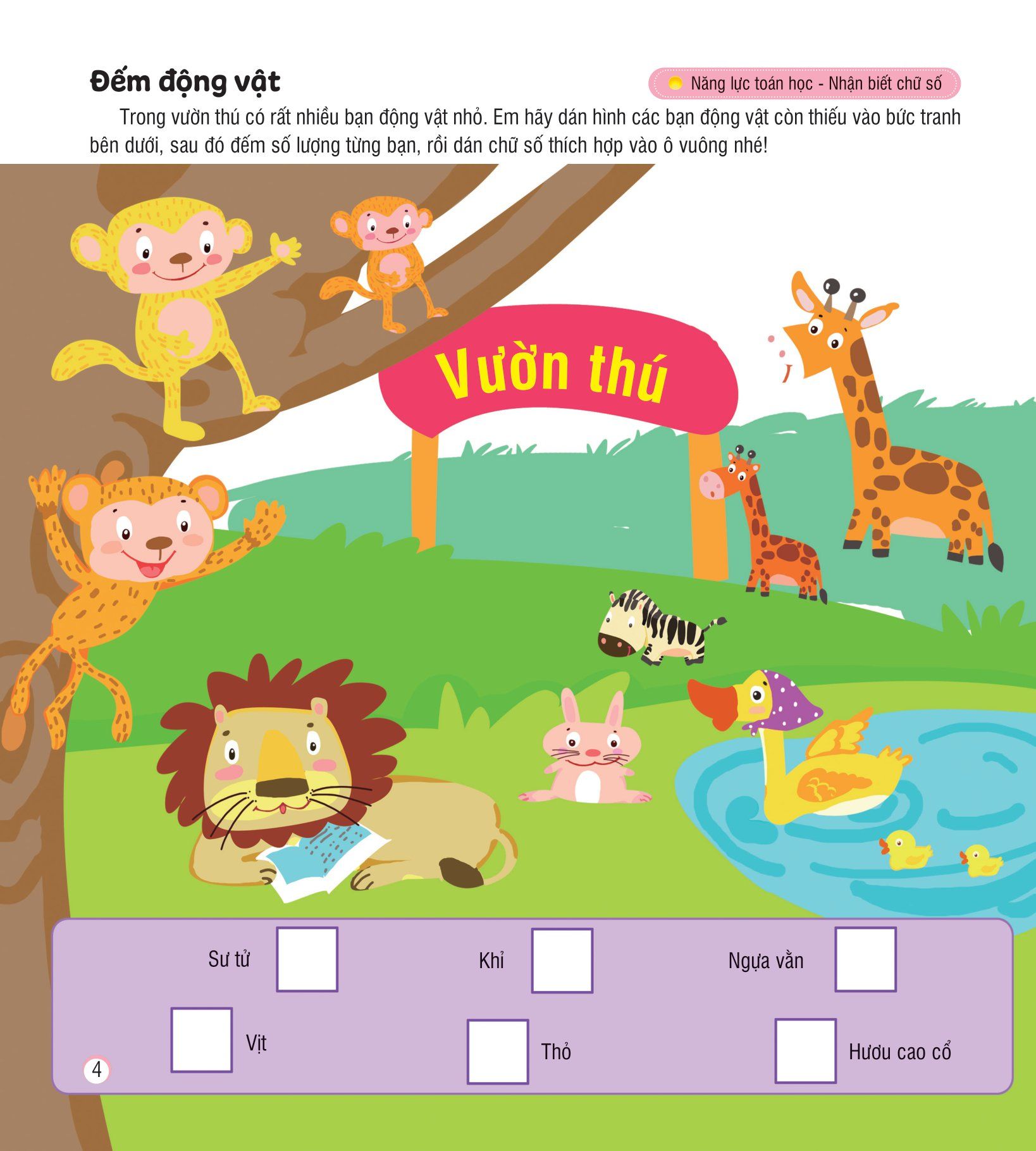  Hình Dán Sáng Tạo - Phát Triển IQ Và EQ - Nâng Cao Tư Duy Toán Học 