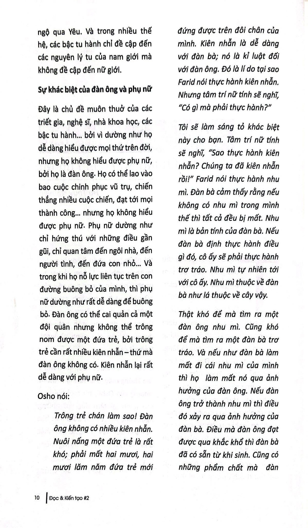  Đọc Và Kiến Tạo #2: Nguồn Yêu 