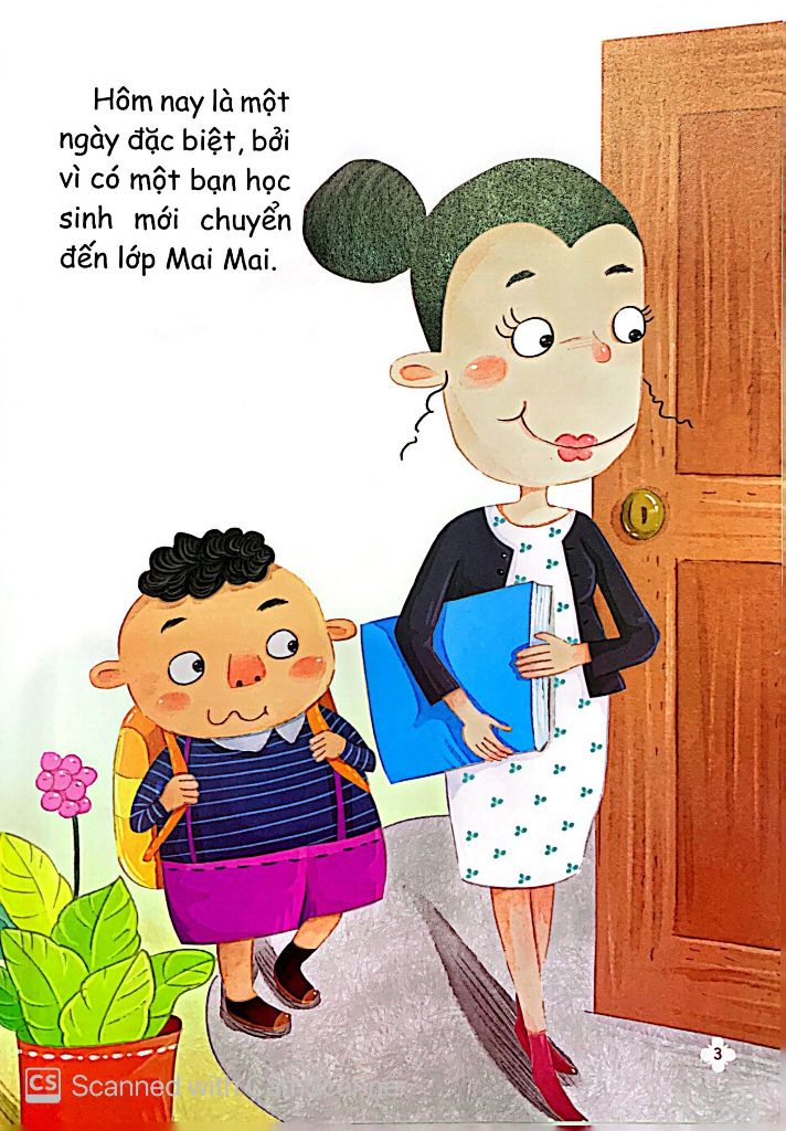  Các câu chuyện nhân văn phát triển EQ cho trẻ - Bạn cùng bàn mới đến 