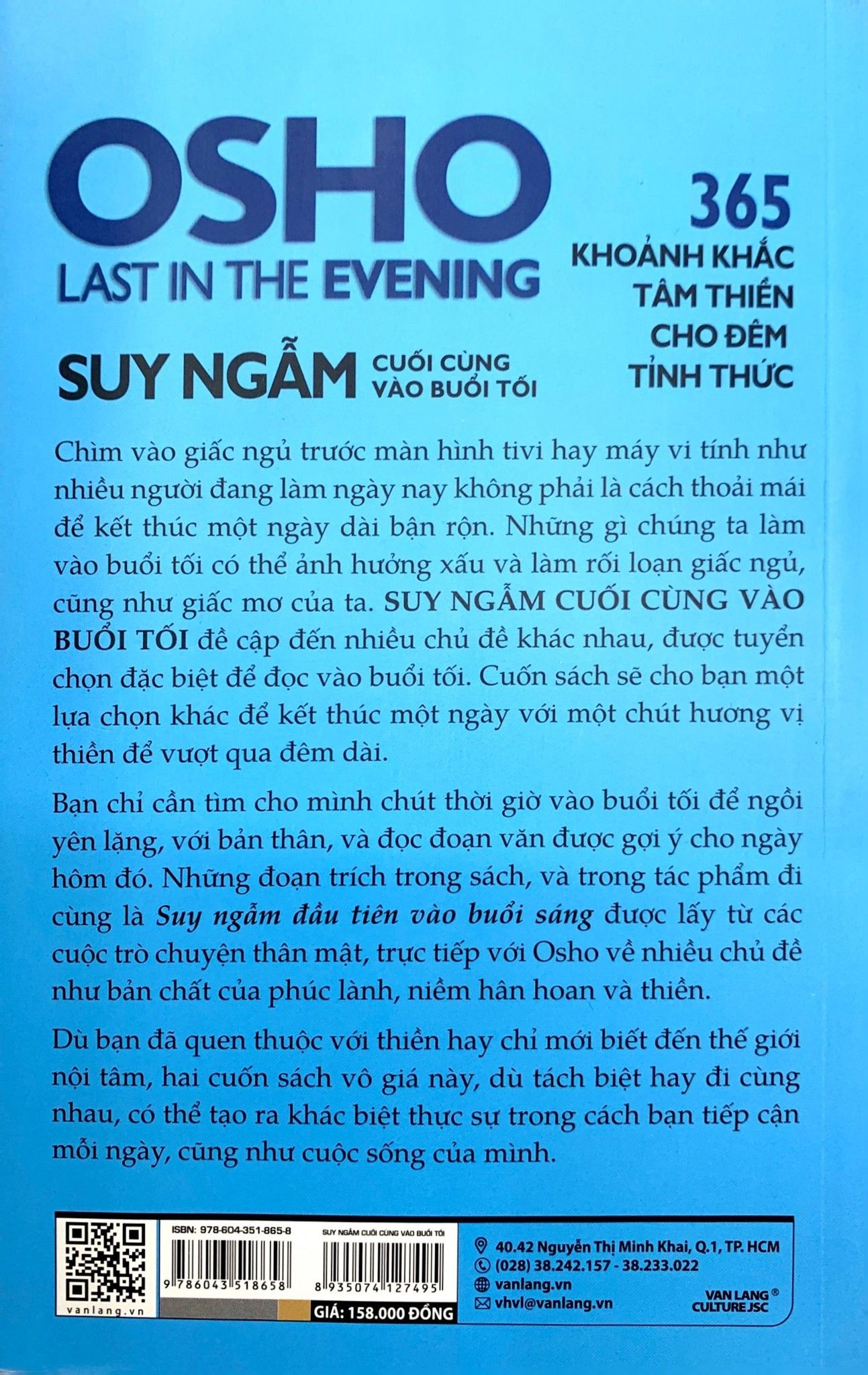  Osho - Suy Ngẫm Cuối Cùng Vào Buổi Tối 