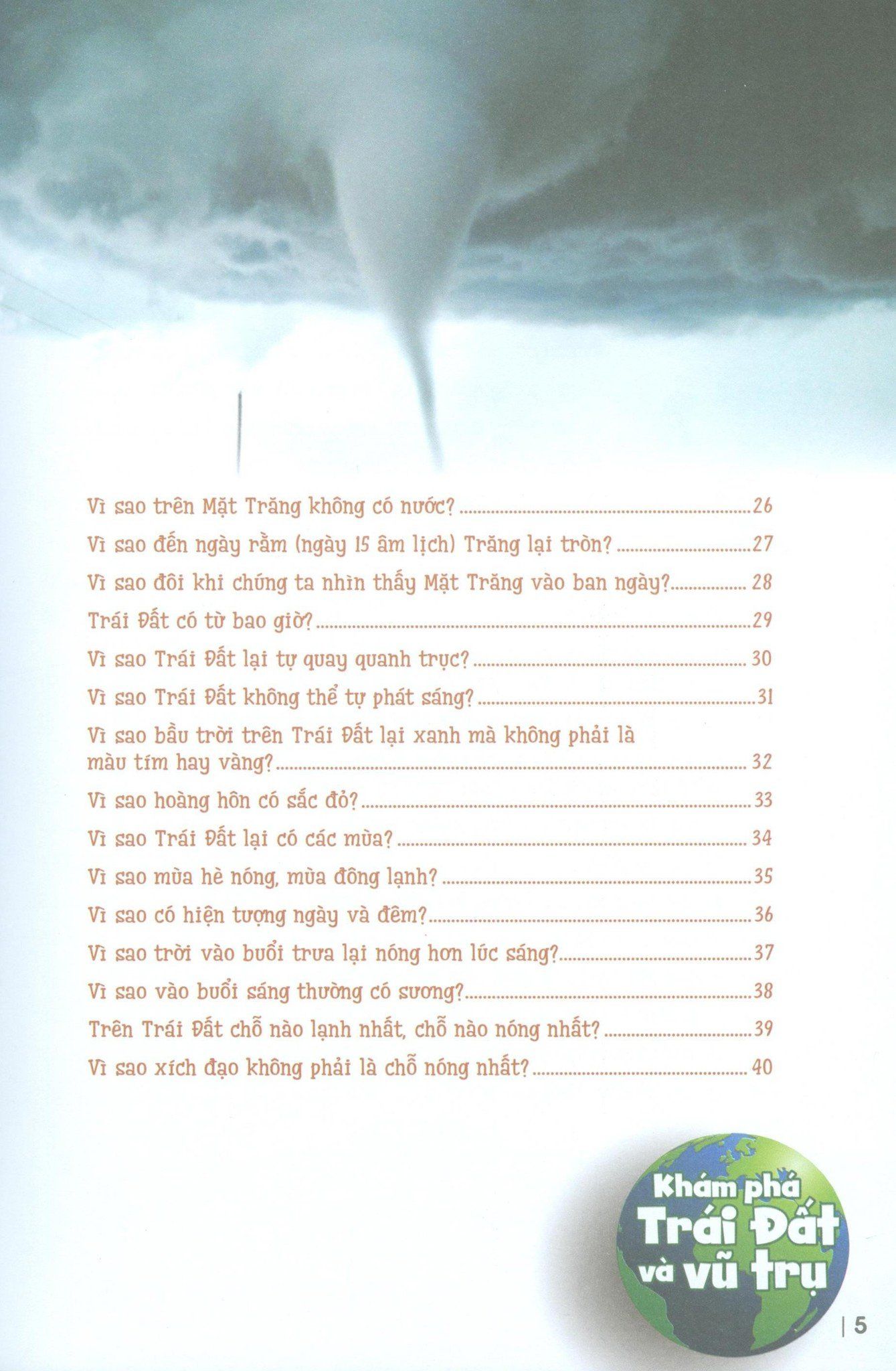  10 Vạn Câu Hỏi Vì Sao? Khám Phá Trái Đất Vũ Trụ 