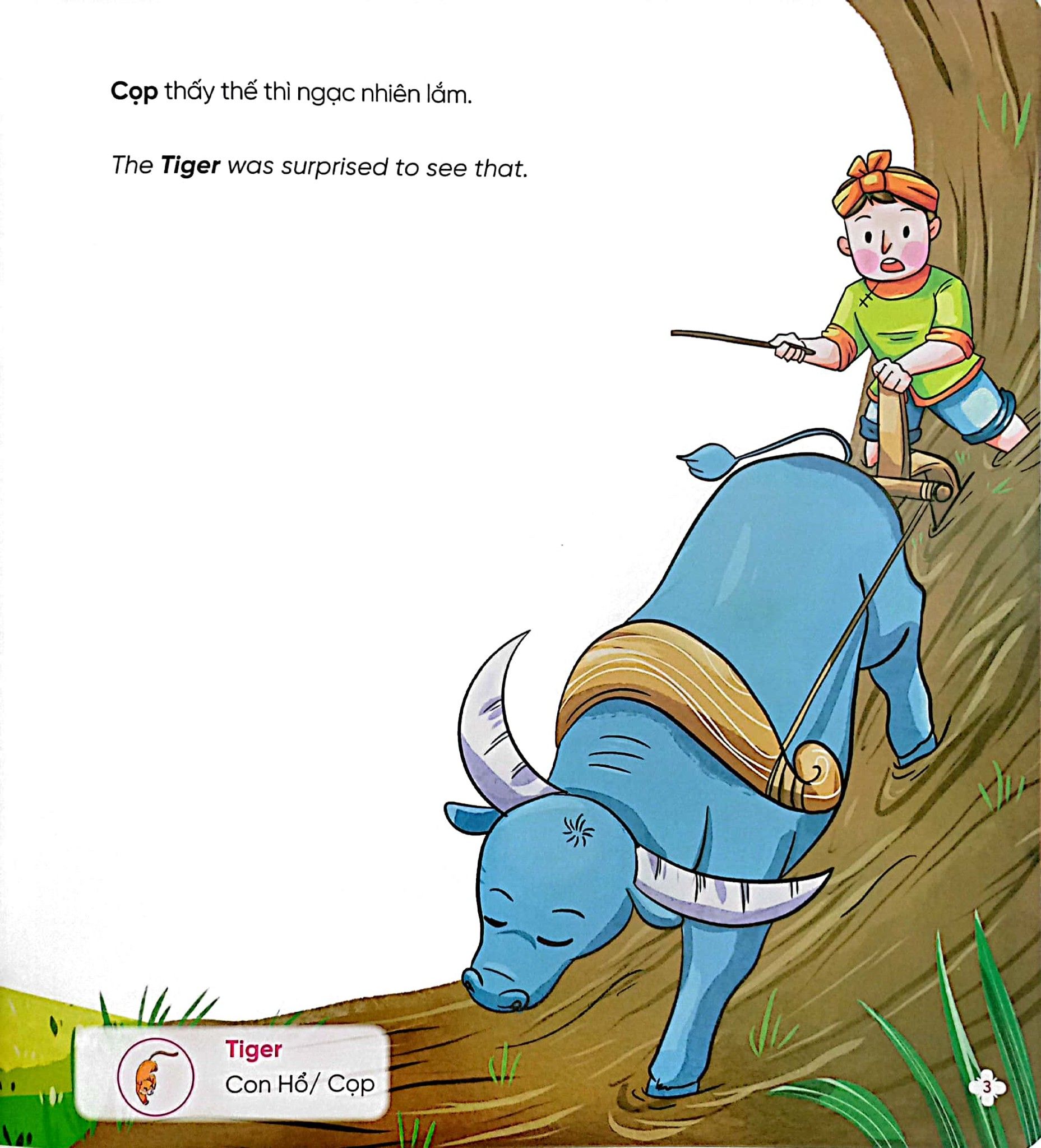  Xưa ơi là xưa - Truyện cổ tích Việt Nam song ngữ Việt - Anh - Trí khôn của ta đây - Sự tích hoa cúc trắng - Cậu bé thông minh 