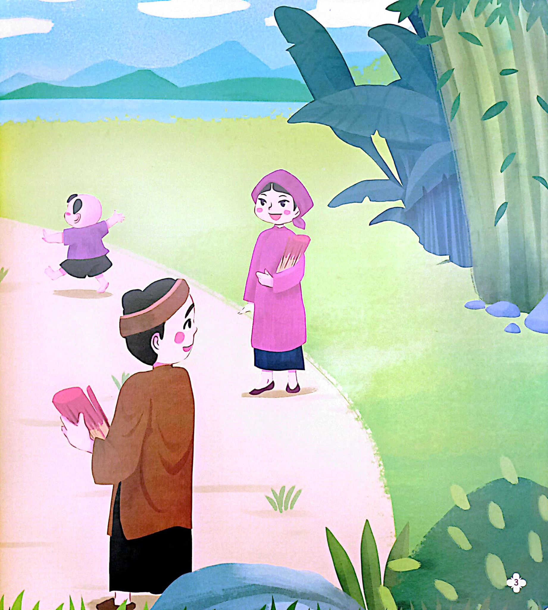  Xưa ơi là xưa - Truyện cổ tích Việt Nam song ngữ Việt - Anh - Sự tích hồ Ba Bể - Người học trò và con Hổ - Làm ơn hóa hại 