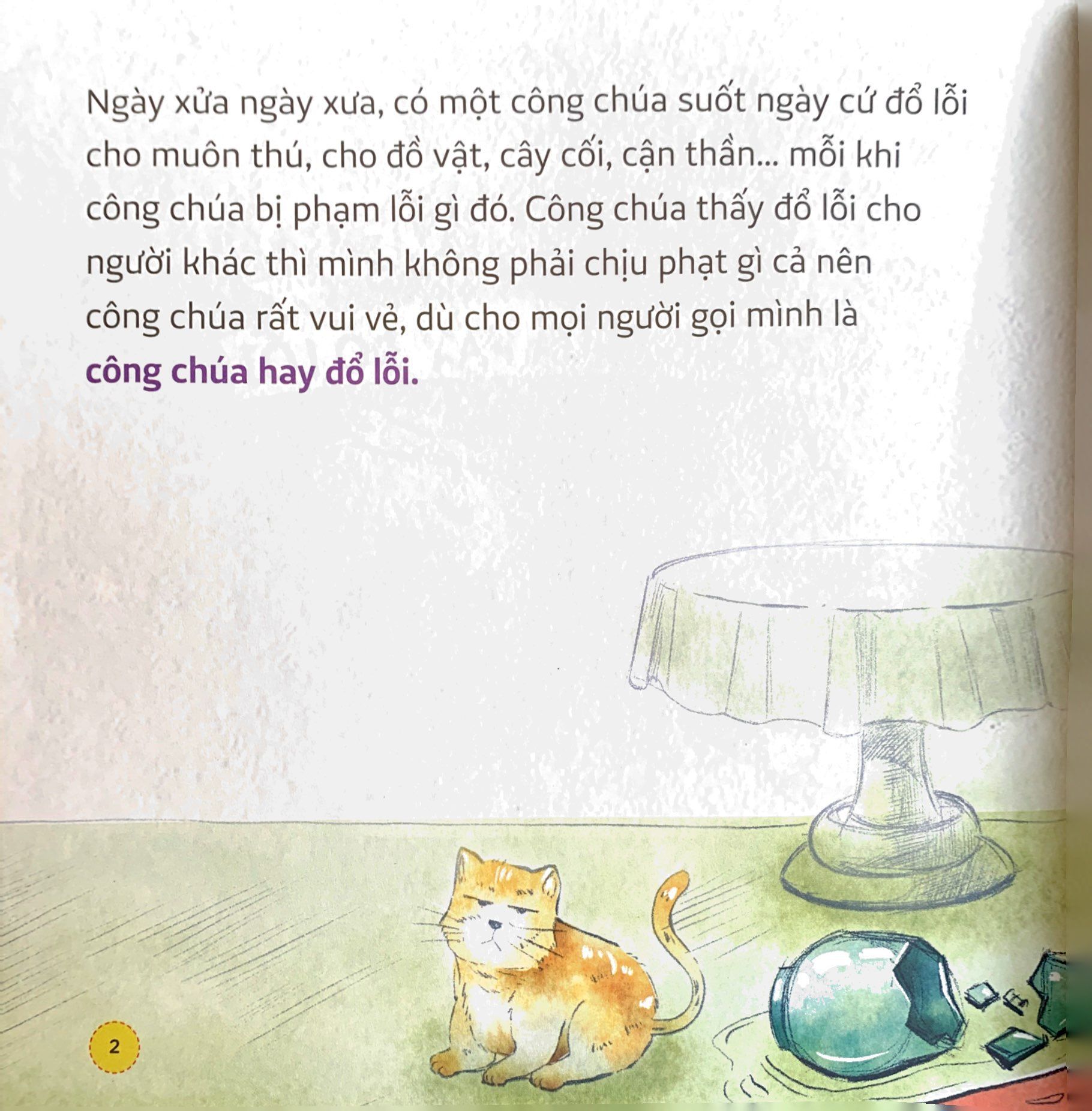  Em Rèn Thói Quen Tốt. Tiên Vui Vẻ Và Công Chúa Hay Đổ Lỗi 