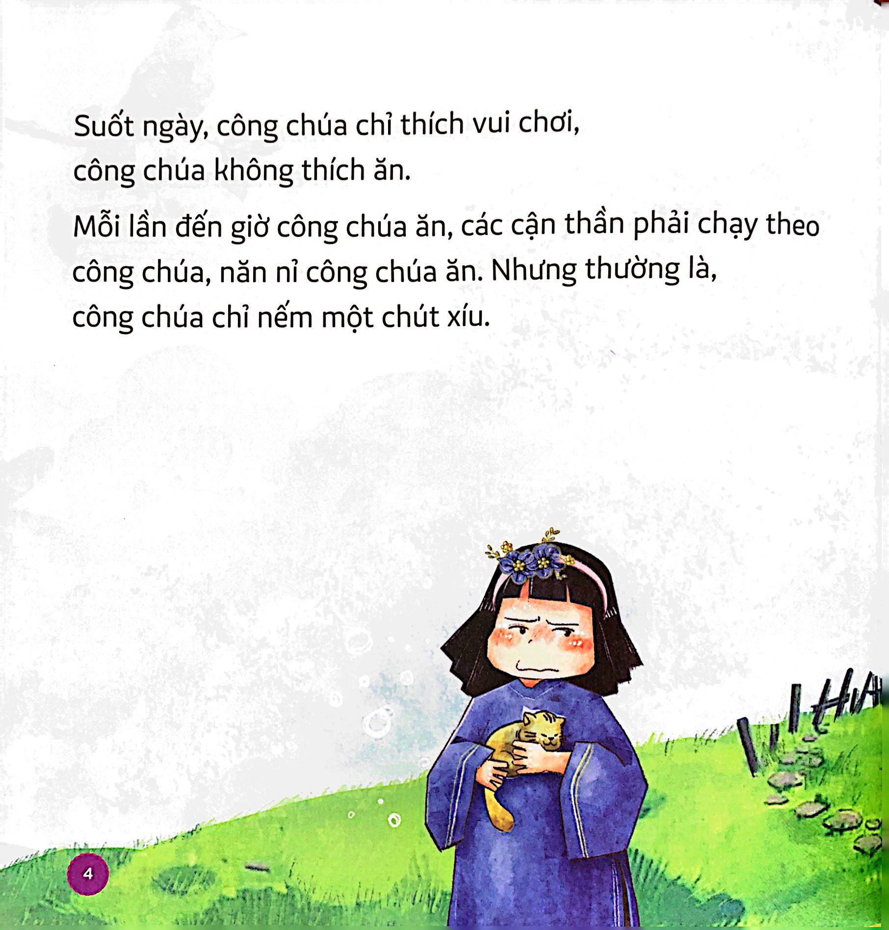  Em Rèn Thói Quen Tốt. Tiên Vui Vẻ Và Công Chúa Lười Ăn 