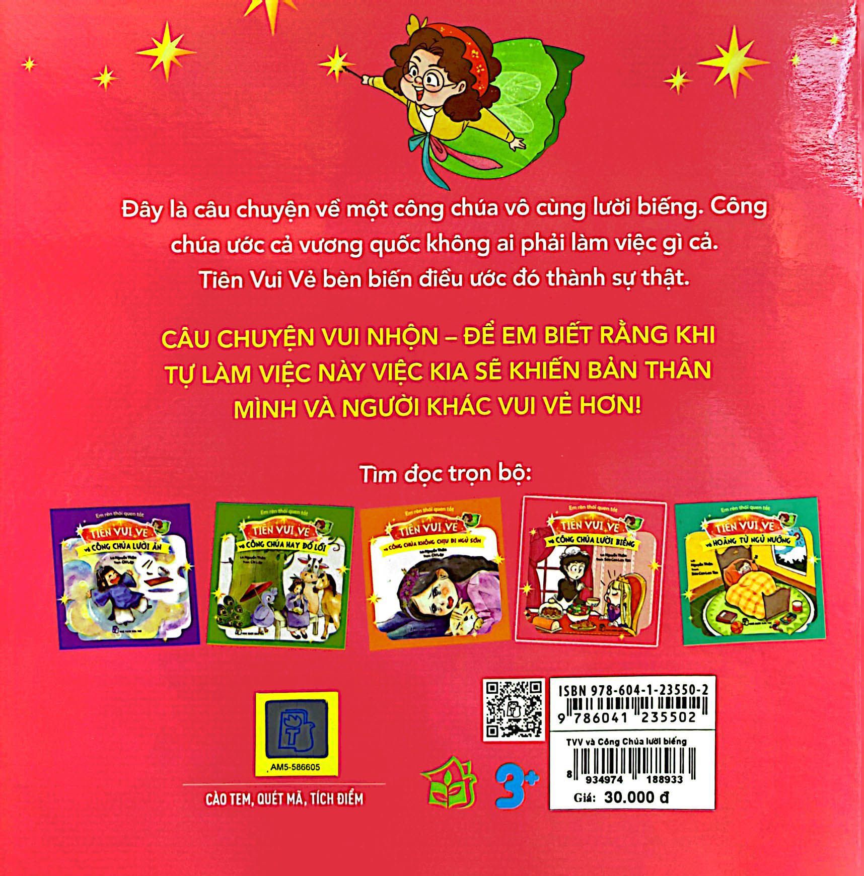  Em Rèn Thói Quen Tốt. Tiên Vui Vẻ Và Công Chúa Lười Biếng 