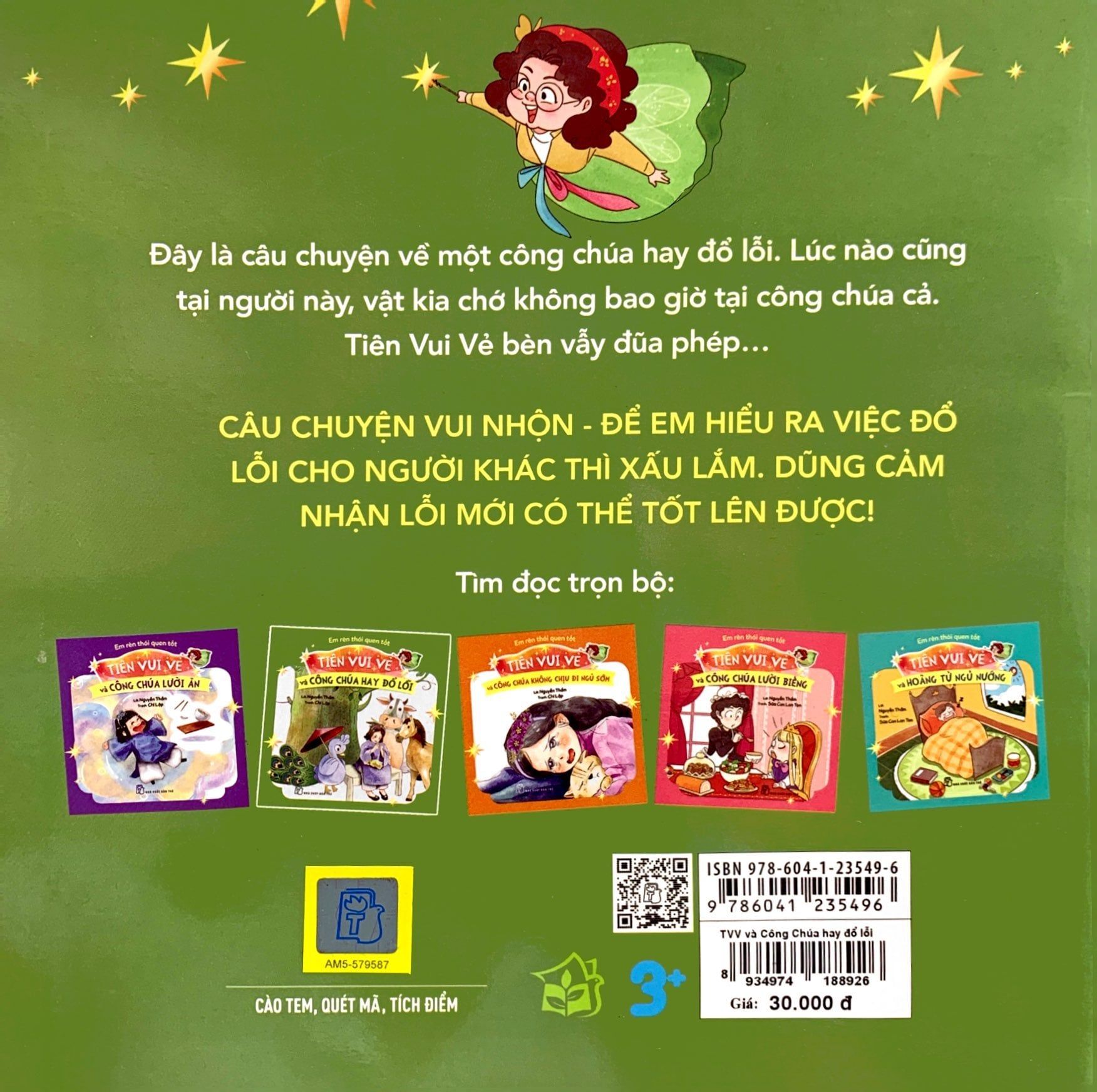  Em Rèn Thói Quen Tốt. Tiên Vui Vẻ Và Công Chúa Hay Đổ Lỗi 