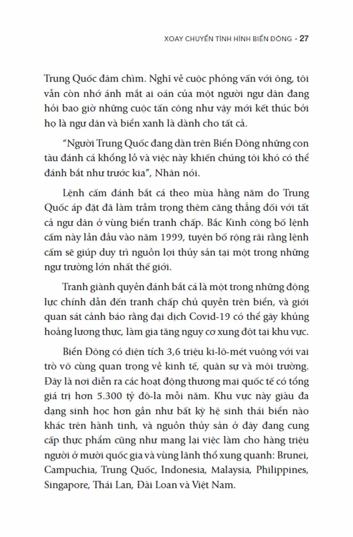  XOAY CHUYỂN TÌNH HÌNH BIỂN ĐÔNG 