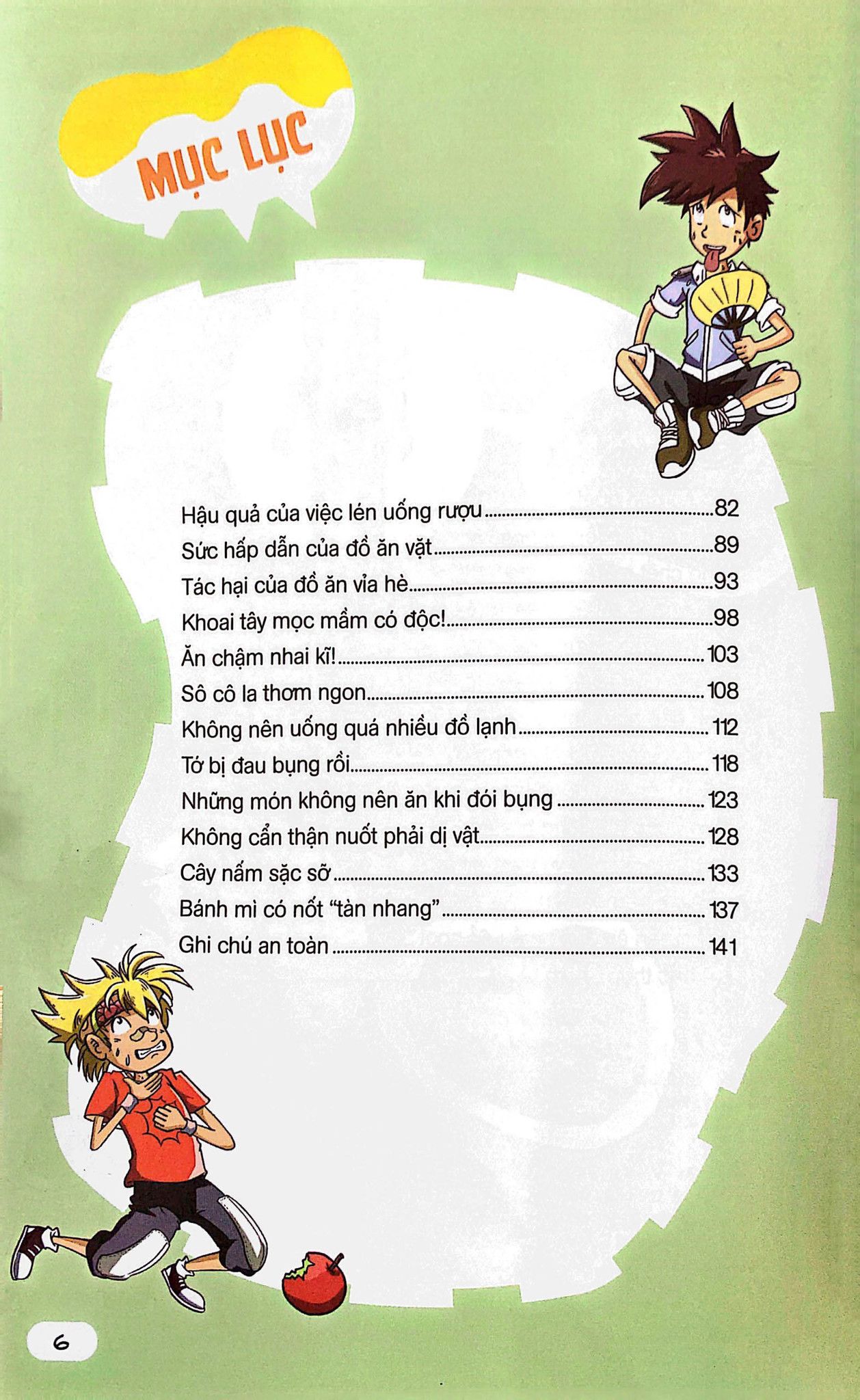  Vệ sĩ tốt nhất là chính mình - 150++ kỹ năng an toàn dành cho học sinh - An toàn trong ăn uống 
