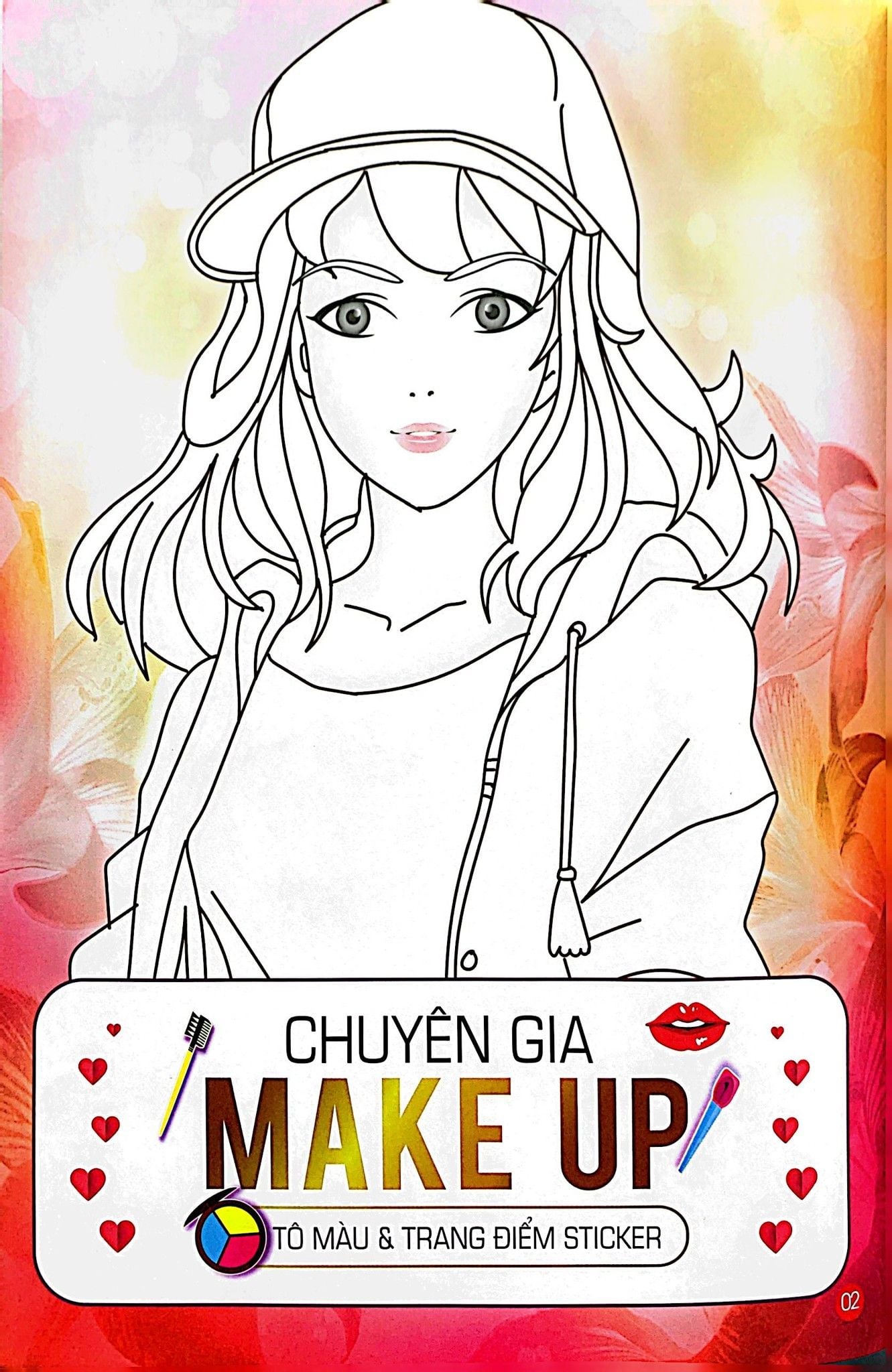  Sticke Hình Dán Trong Suốt- Tô Màu Thần Tượng Kpop 1 - Tủ Sách Trang Điểm 