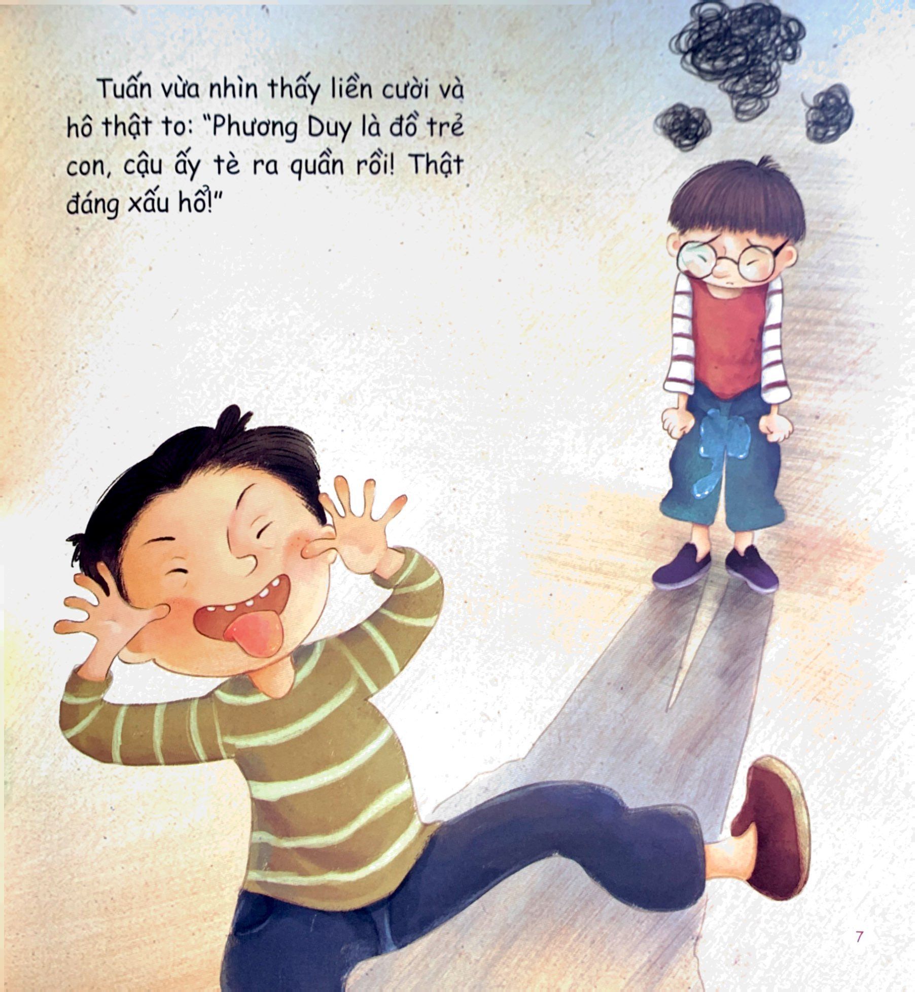  Cùng con trưởng thành - Bài học về lòng dũng cảm - Mình không thích bị cười nhạo 