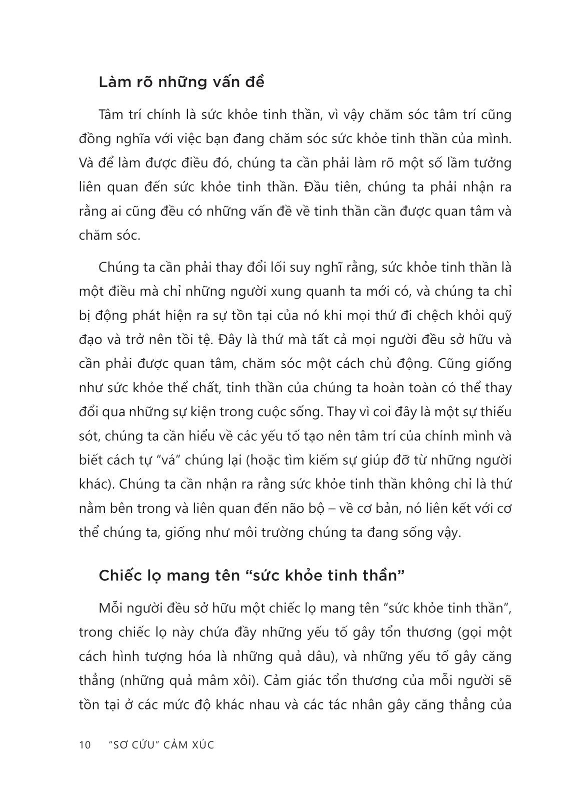  Sơ Cứu Cảm Xúc 