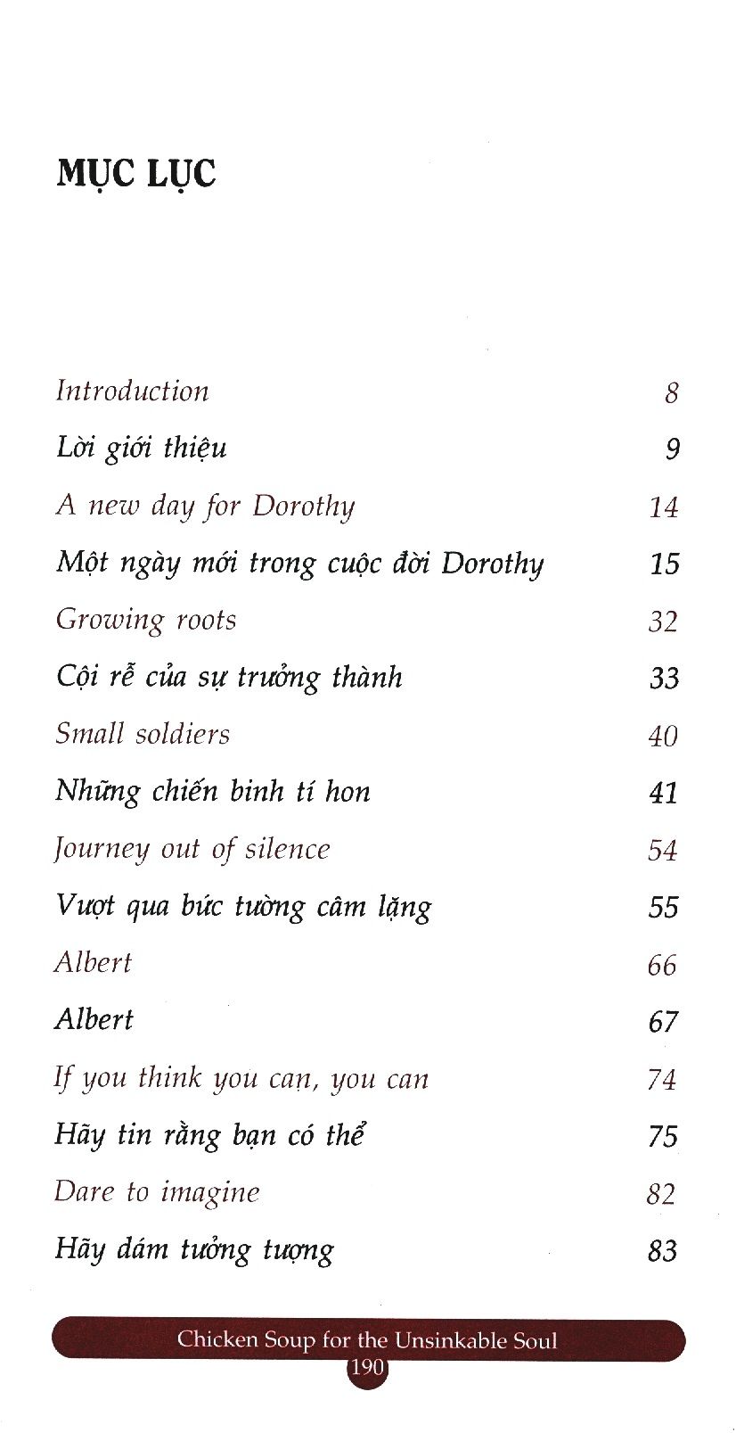  Chicken Soup For The Soul - Dành Cho Những Tâm Hồn Không Bao Giờ Gục Ngã 