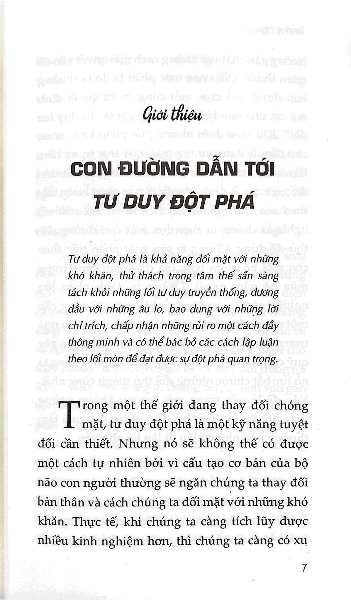  Tư Duy Ngược 