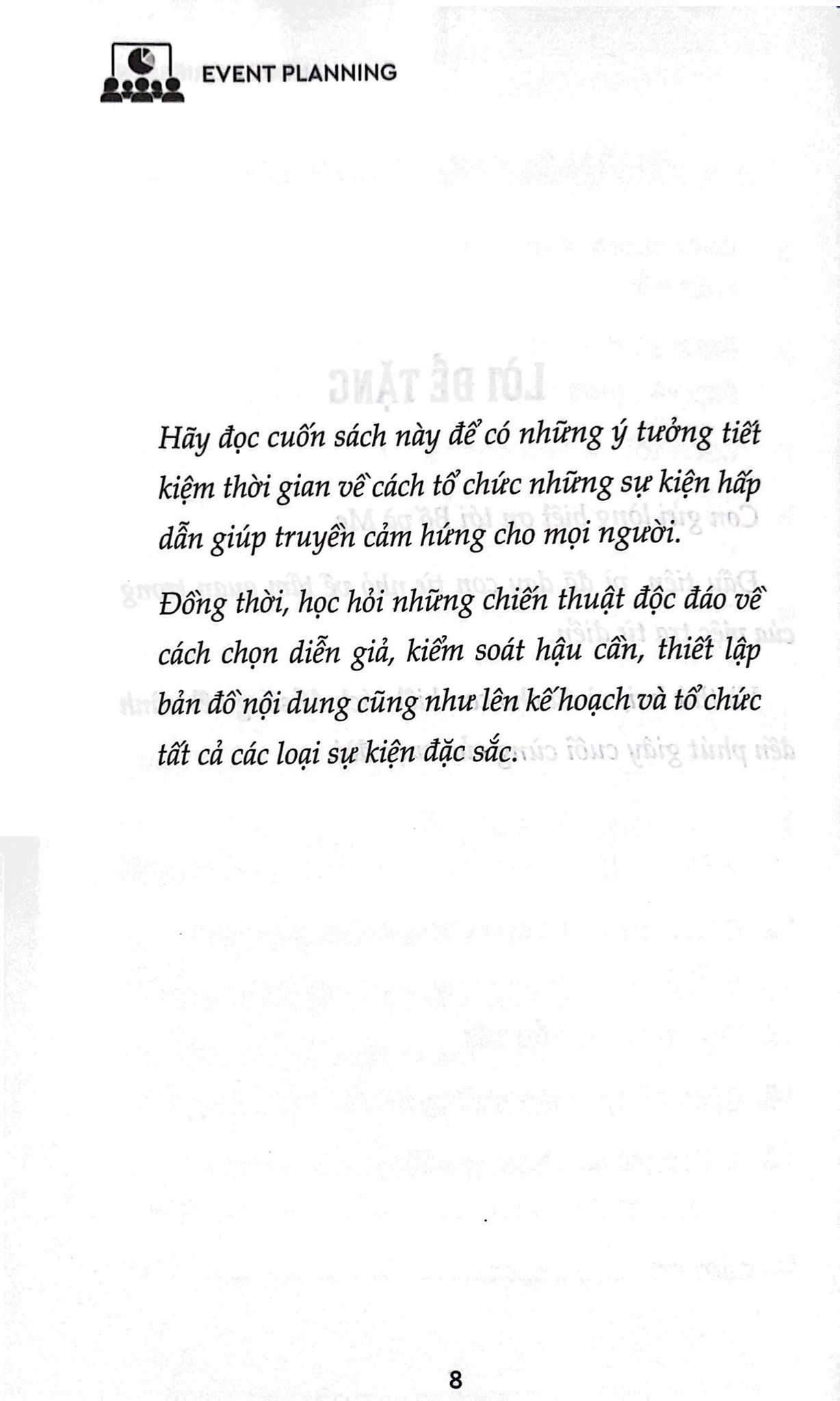  Event Planning - Tổ Chức Sự Kiện Nâng Tầm Thương Hiệu 