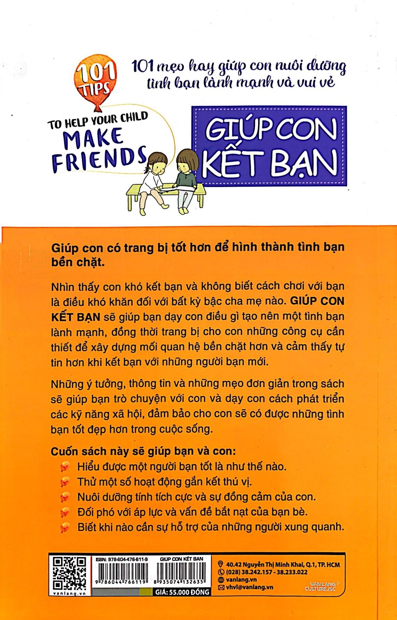 101 Mẹo Hay: Giúp Con Kết Bạn 