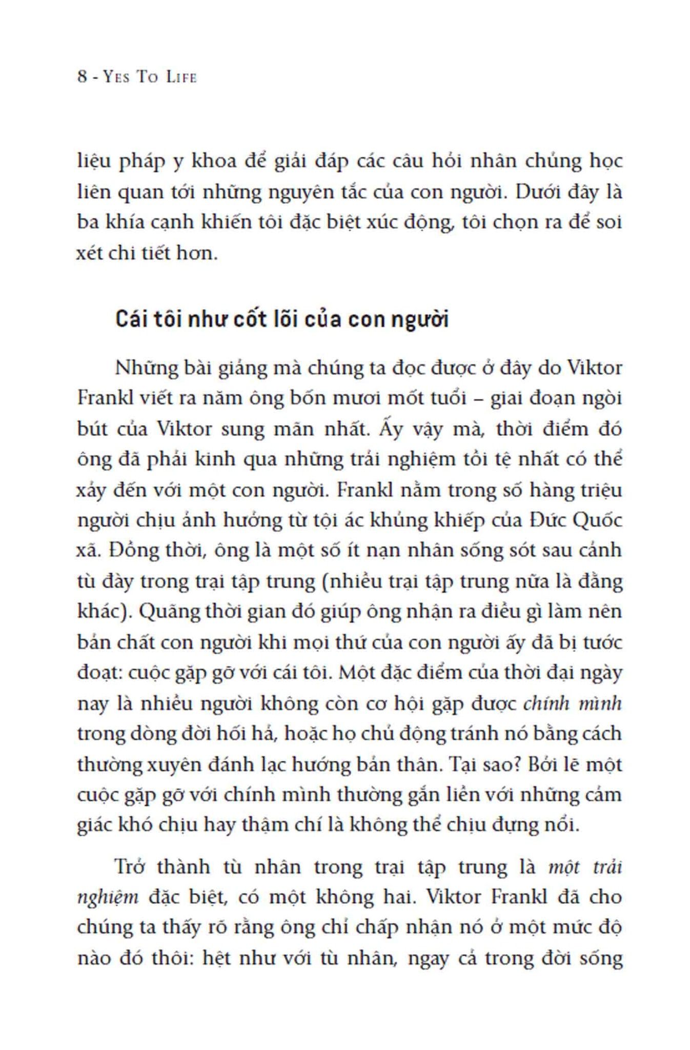  Lẽ Sống - Yes To Life In Spite Of Everything 