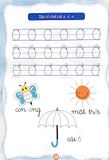  Bé Chuẩn Bị Vào Lớp 1 - Bé Làm Quen Chữ Cái - Tập 1 (Dành Cho Trẻ Từ 4-5 Tuổi) 