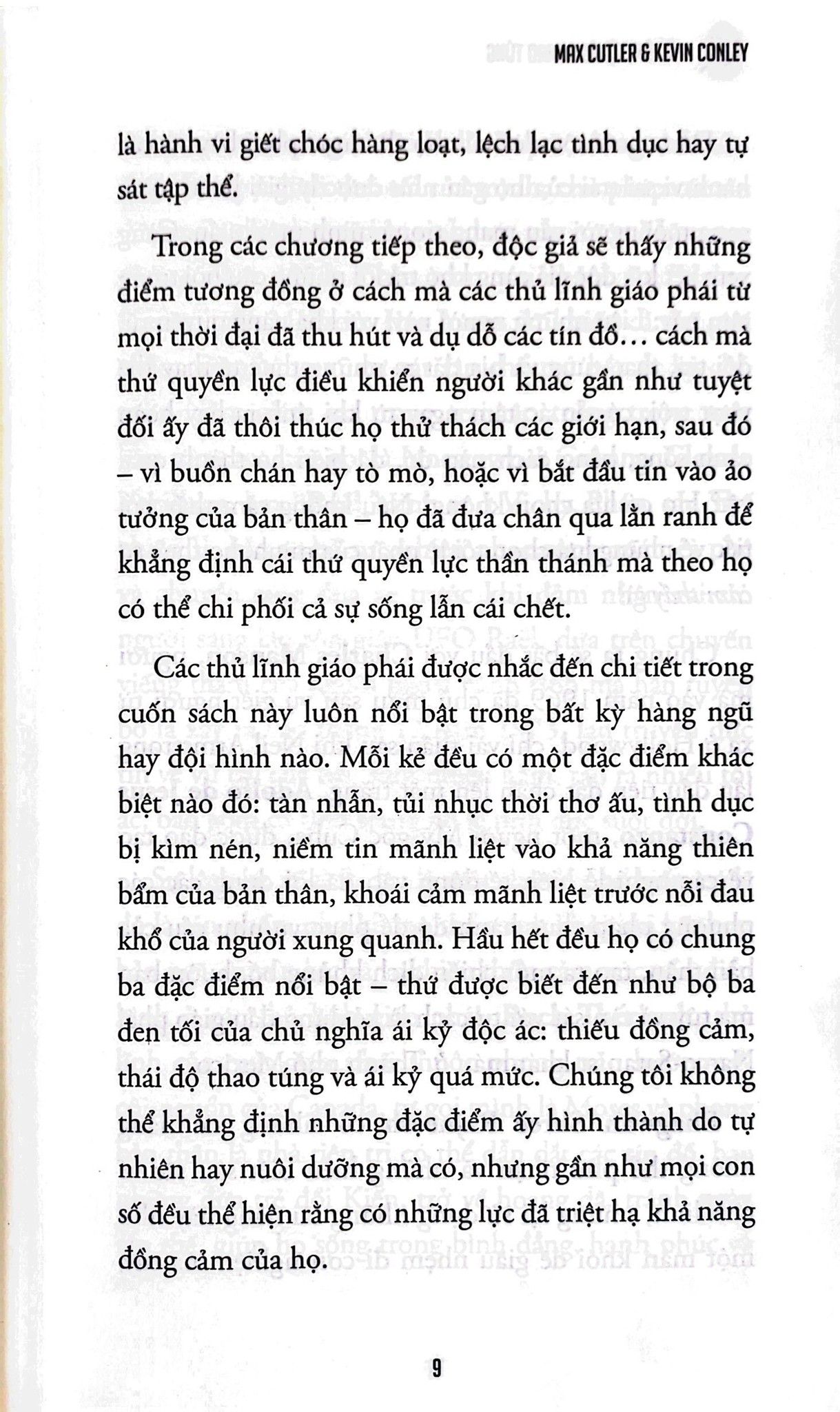  Tà Tâm, Tội Ác Và Thao Túng 