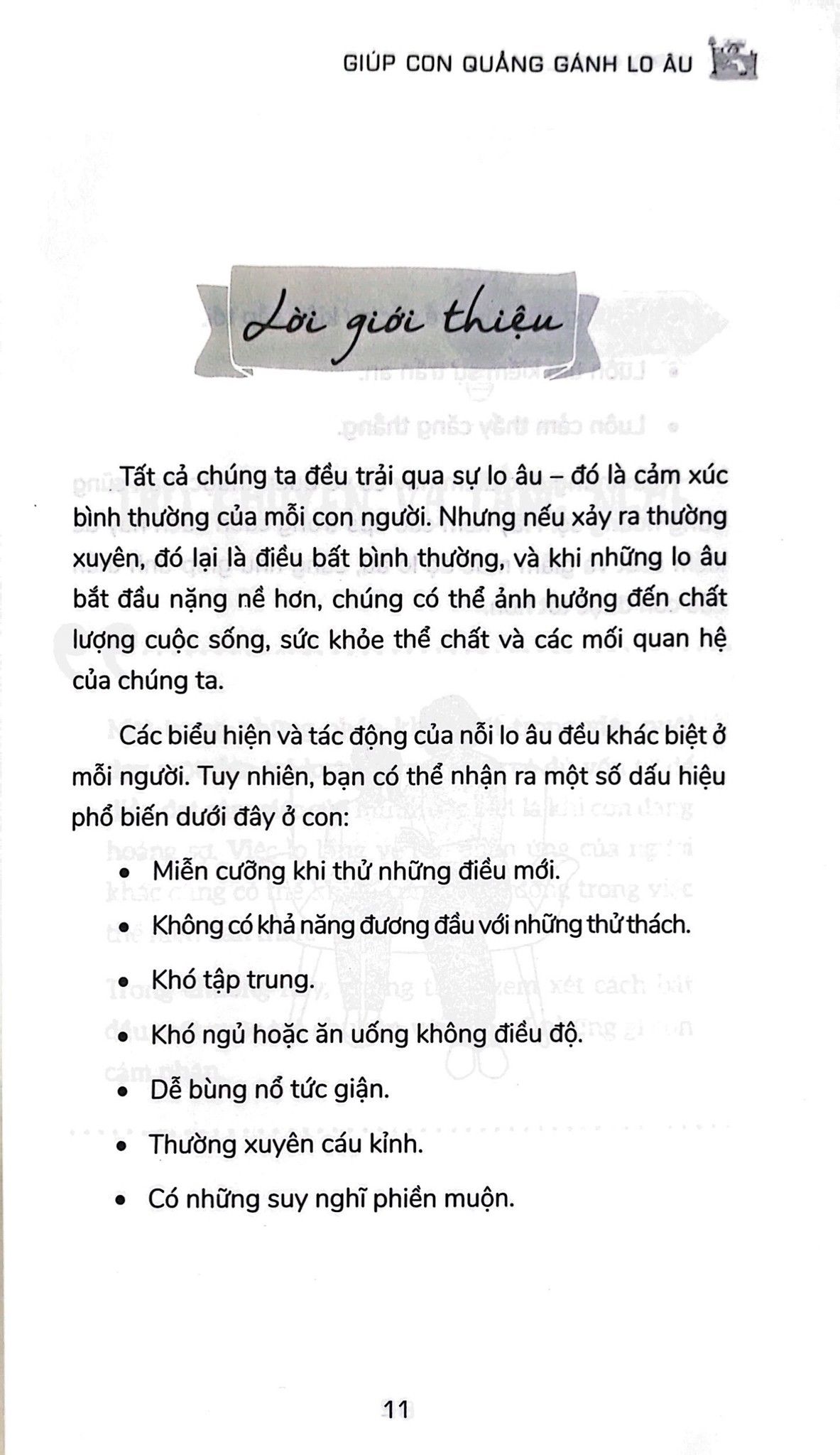  101 Mẹo Hay: Giúp Con Quẳng Gánh Lo Âu 