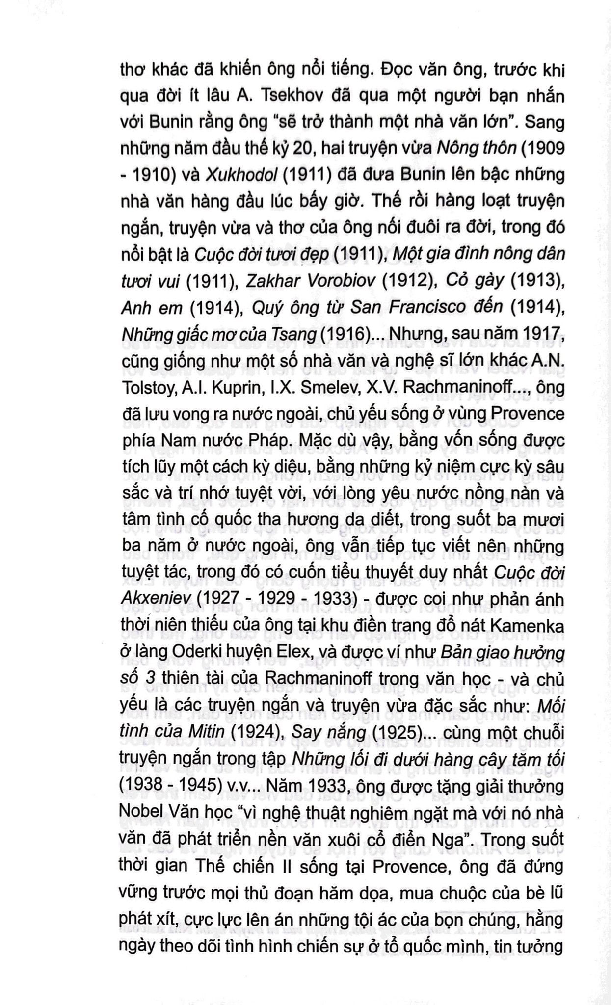  Những Lối Đi Dưới Hàng Cây Tăm Tối 