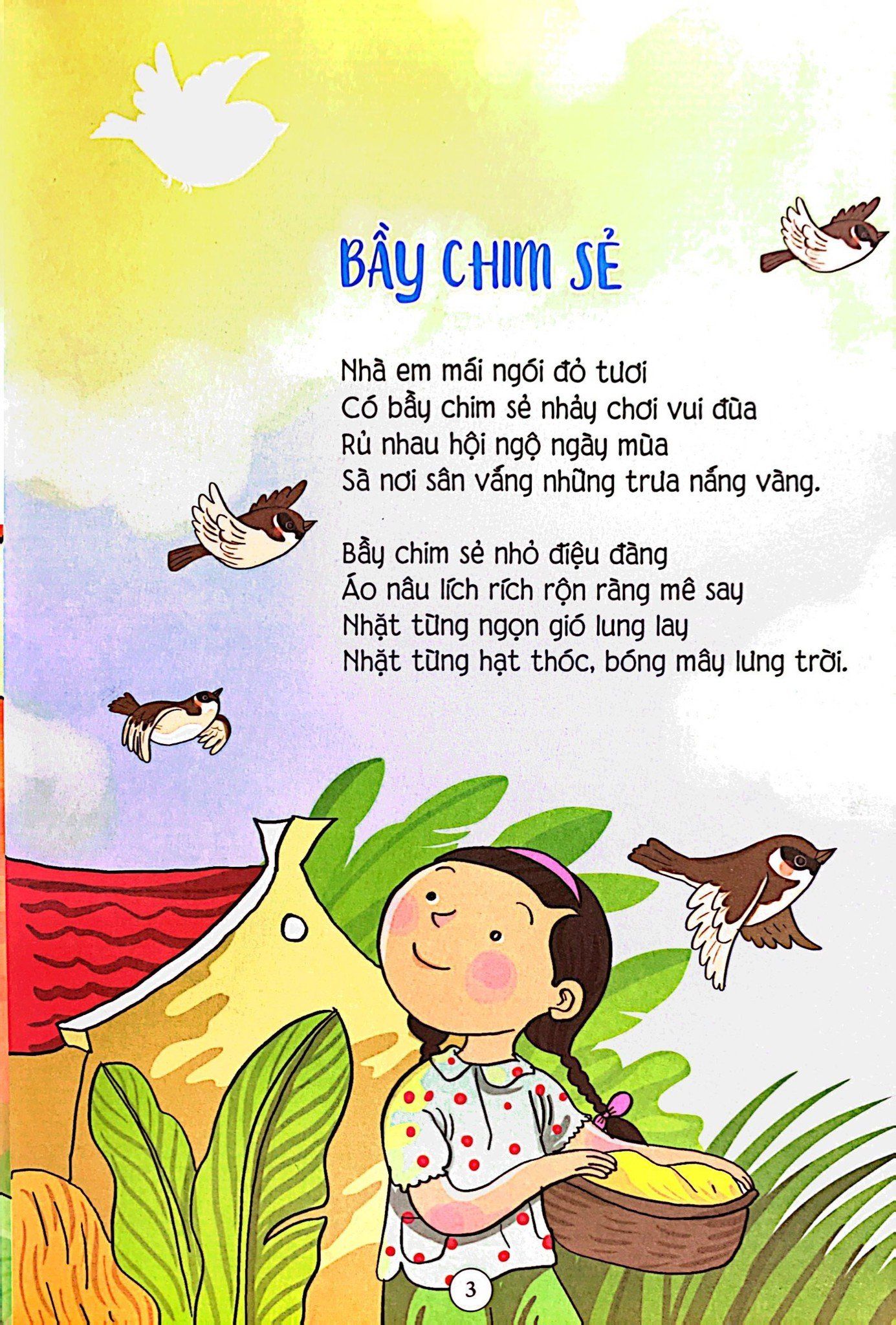  Thơ Cho Bé Tập Đọc Trôi Chảy Diễn Cảm - Khu Vườn Màu Xanh 