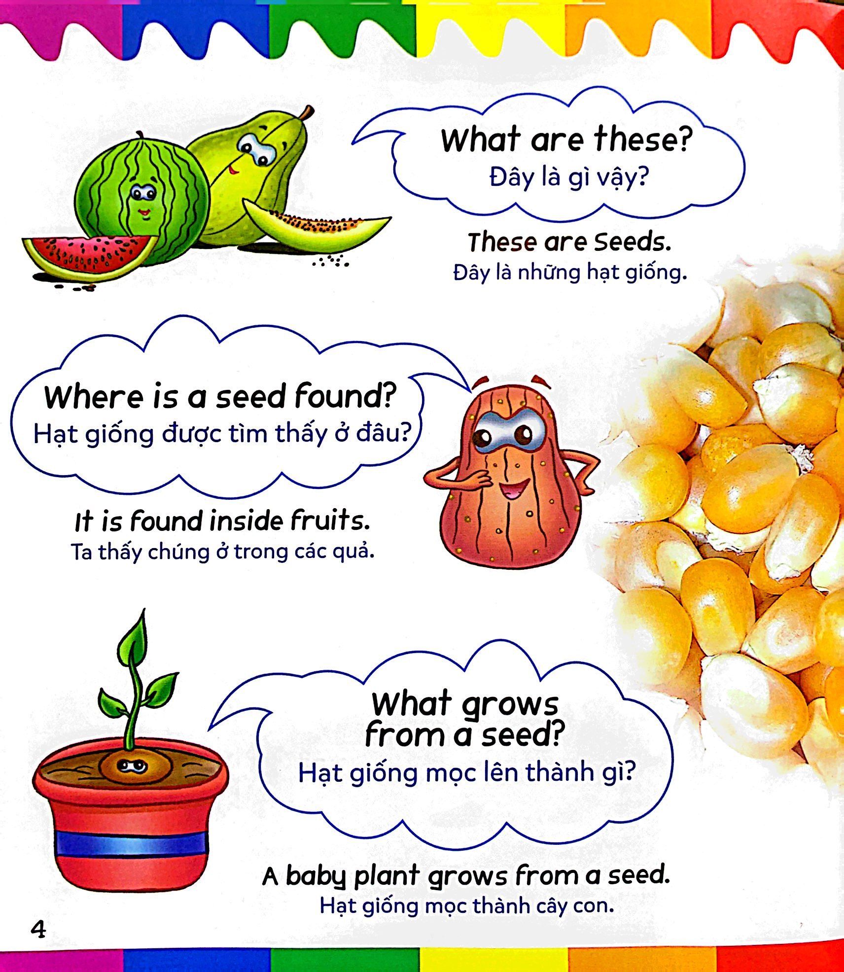  Mẹ Hỏi Bé Trả Lời 4 - Song Ngữ Anh Việt 