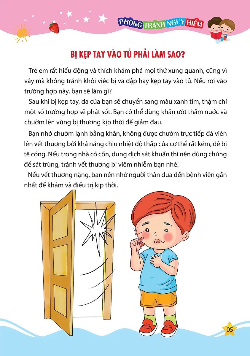  Tủ Sách Kỹ Năng Sống Cho Trẻ - Kỹ Năng Phòng Tránh Nguy Hiểm 