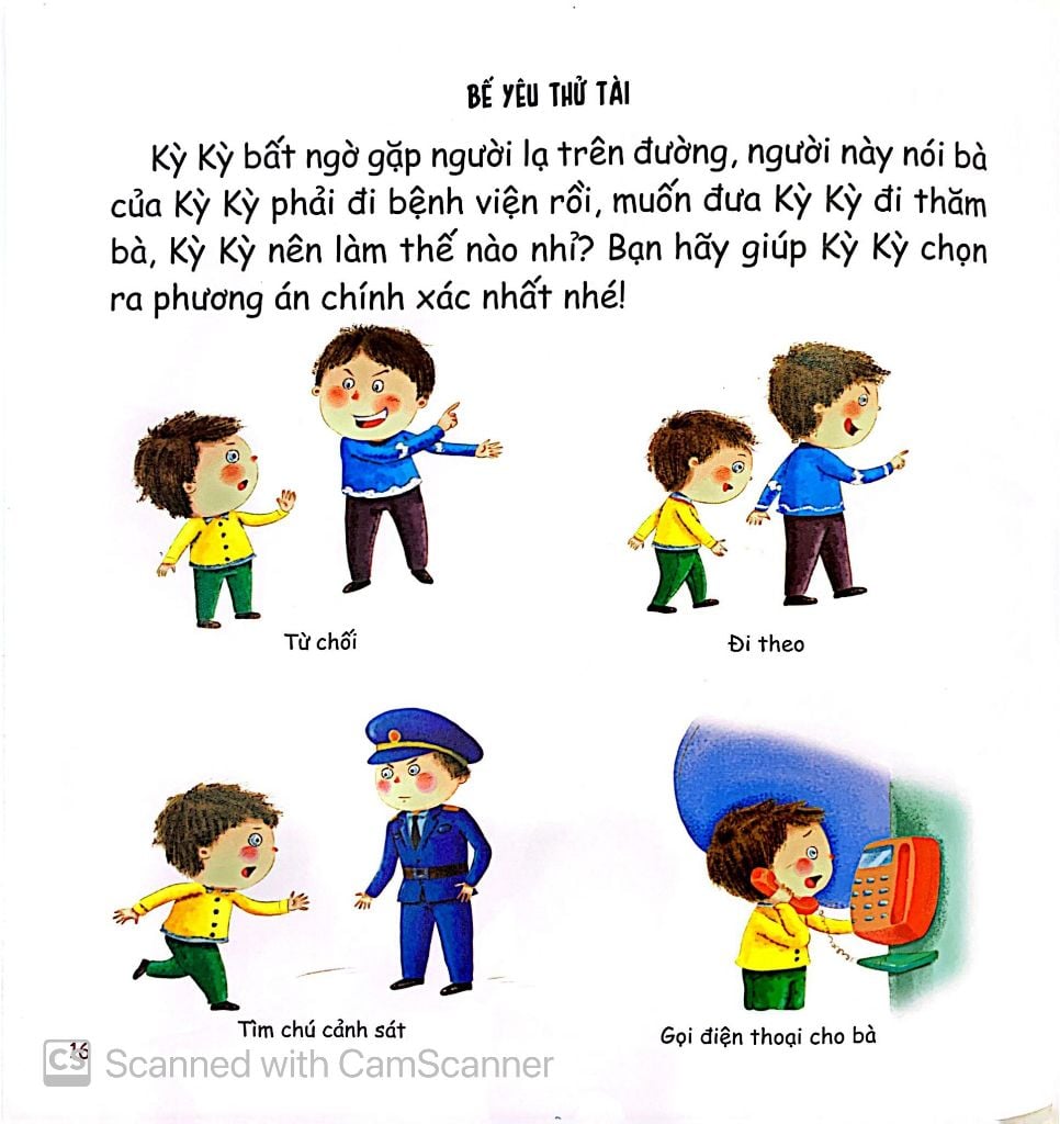  Kỹ năng đầu đời - Bài học tự bảo vệ - Top 10 kỹ năng tự vệ cho trẻ, đảm bảo an toàn bản thân - Không đi cùng người lạ 