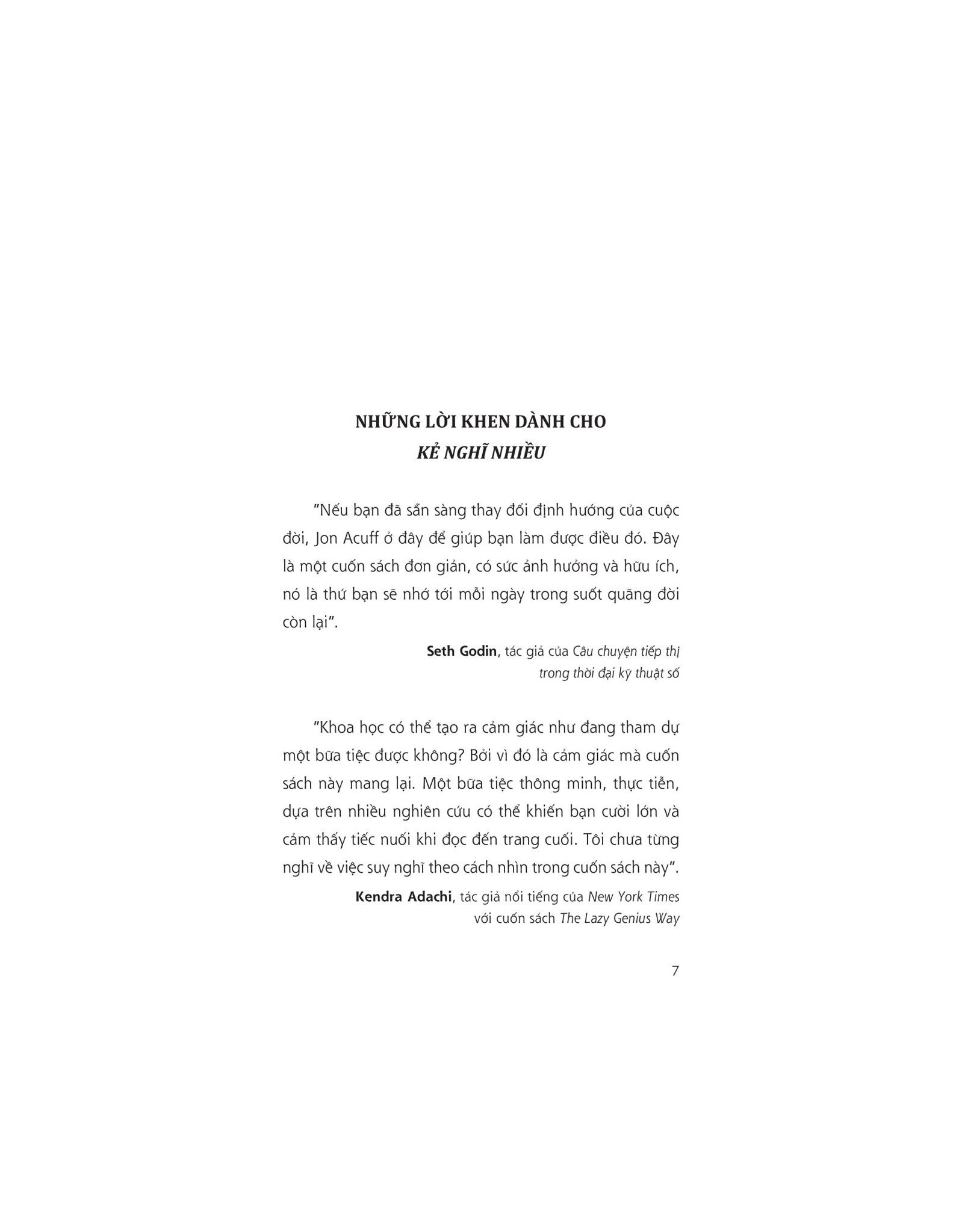  Overthinking – Kẻ Nghĩ Nhiều 