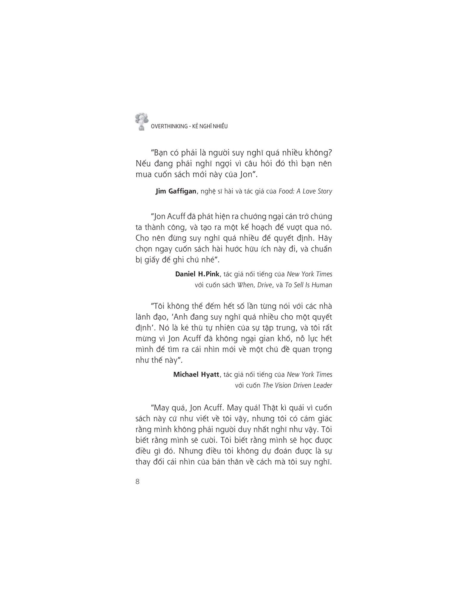  Overthinking – Kẻ Nghĩ Nhiều 