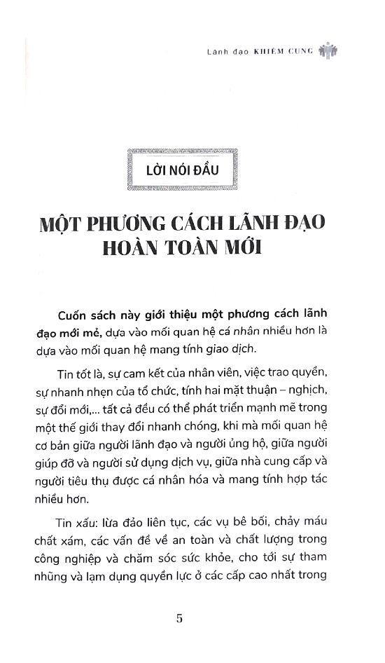  Lãnh Đạo Khiêm Cung 