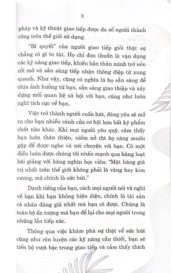  Sức Hút Thu Phục Nhân Tâm 