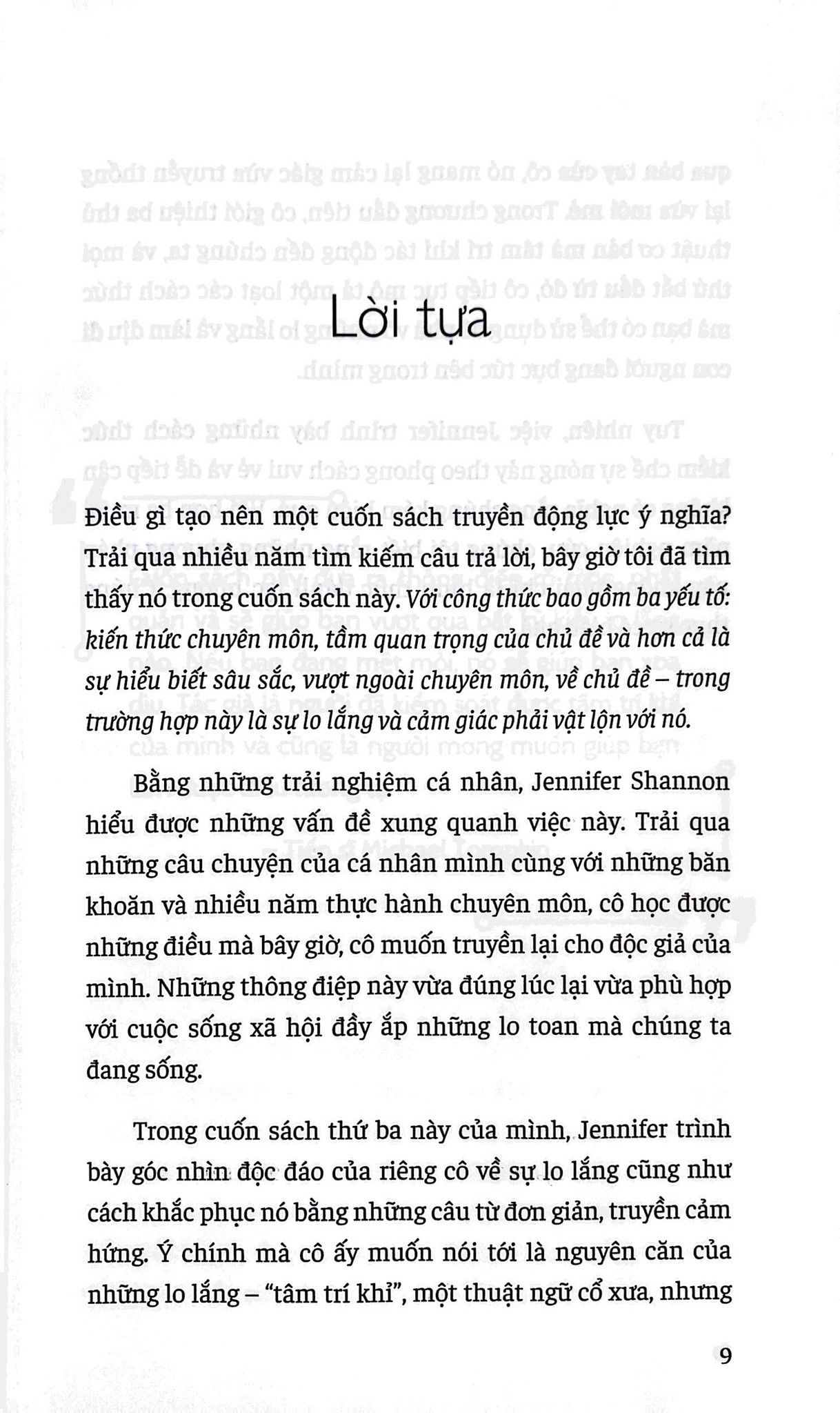  Chấm Dứt Vòng Lặp Sợ Hãi 