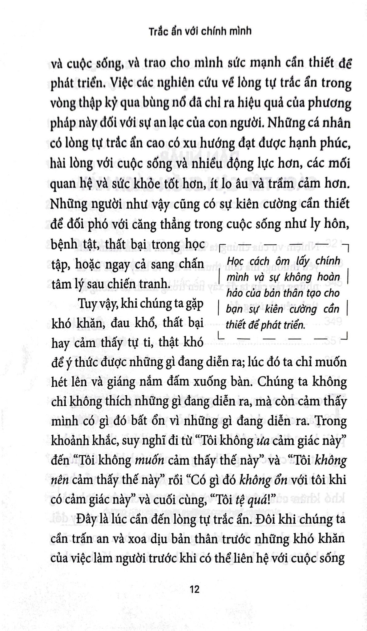  Trắc Ẩn Với Chính Mình 