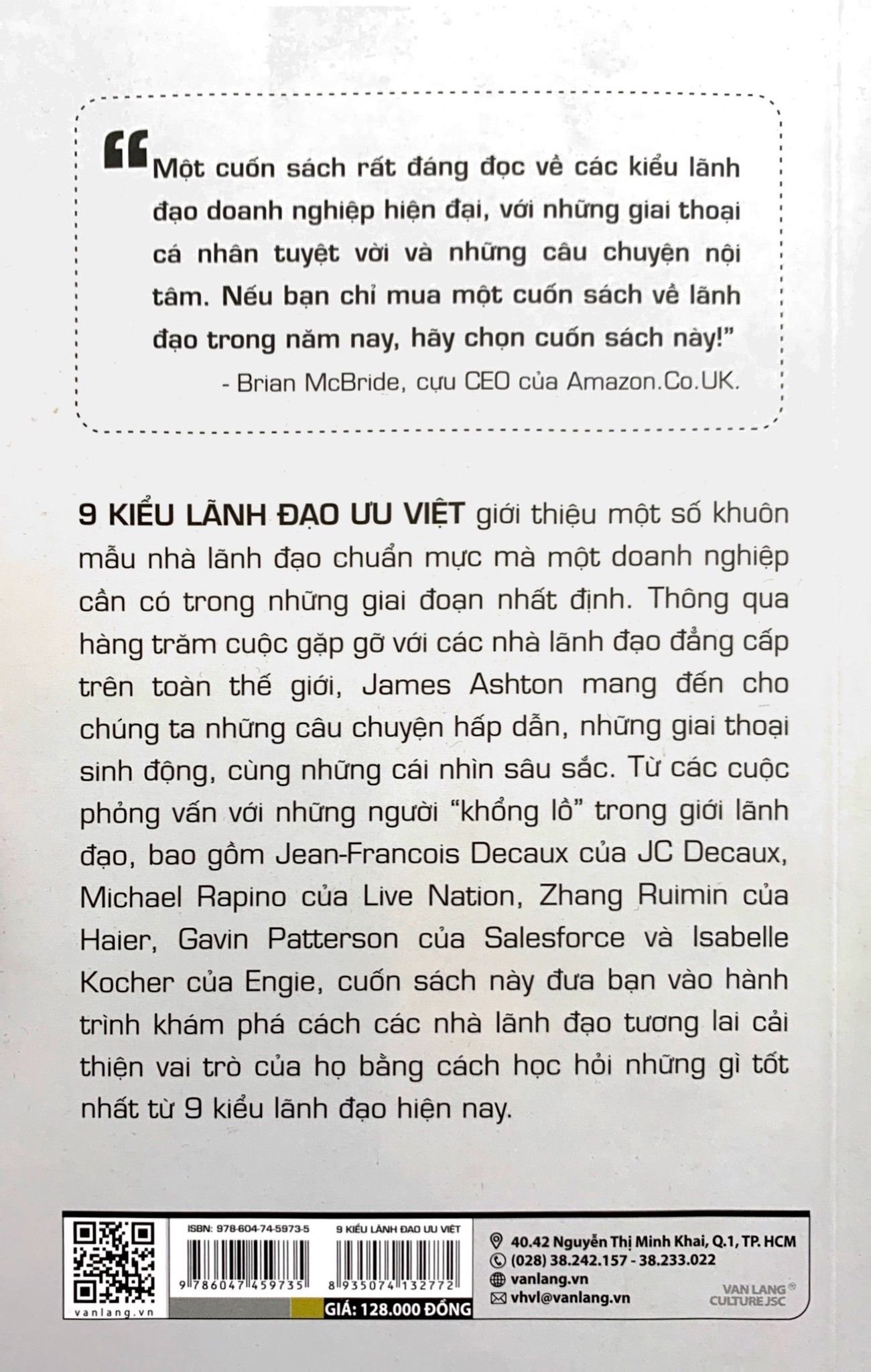  9 Kiểu Lãnh Đạo Ưu Việt 