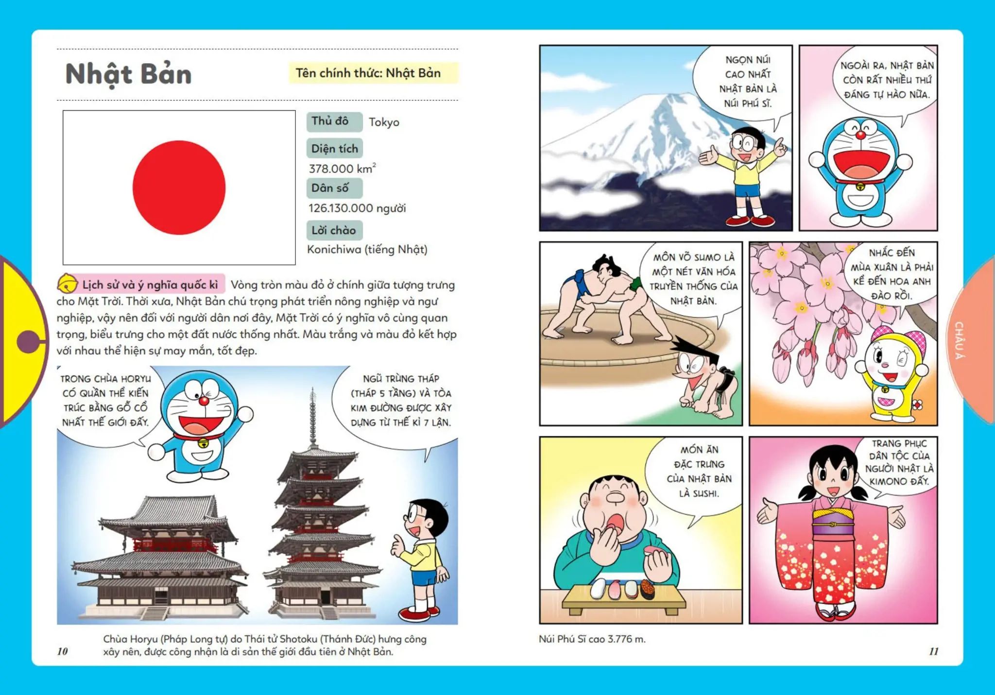  Doraemon Tìm Hiểu Xã Hội - Các Quốc Kì Trên Thế Giới 