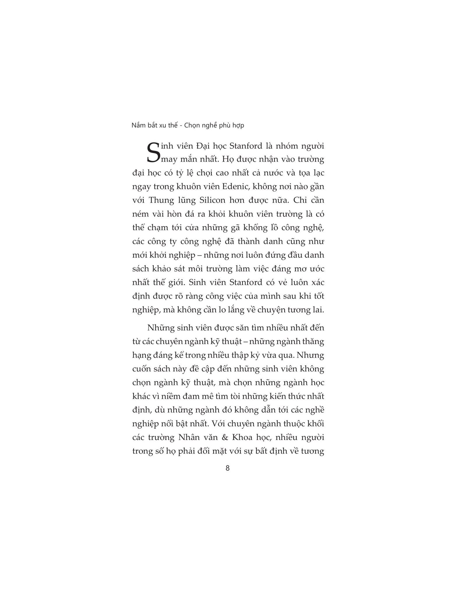  Nắm Bắt Xu Thế - Chọn Nghề Phù Hợp 