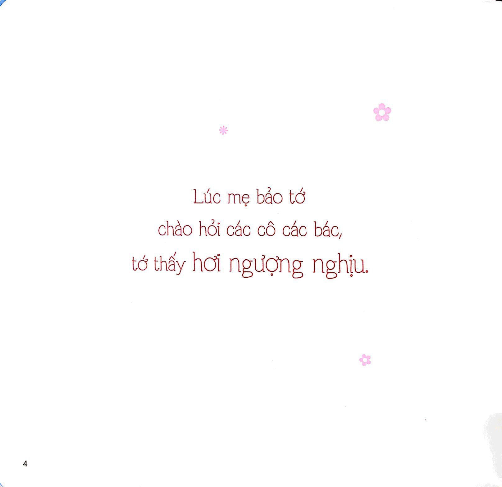  Phát Triển EQ Cho Trẻ Mẫu Giáo - Tớ Ngượng Ơi Là Ngượng 