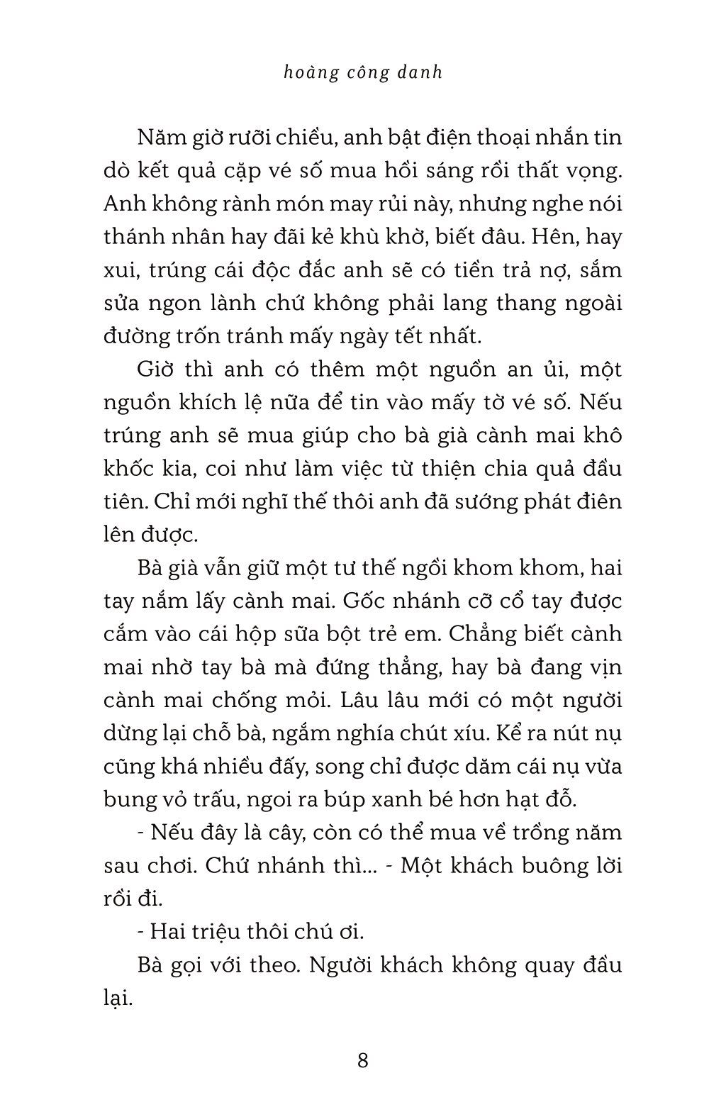 Bán Một Cành Mai Ăn Tết 