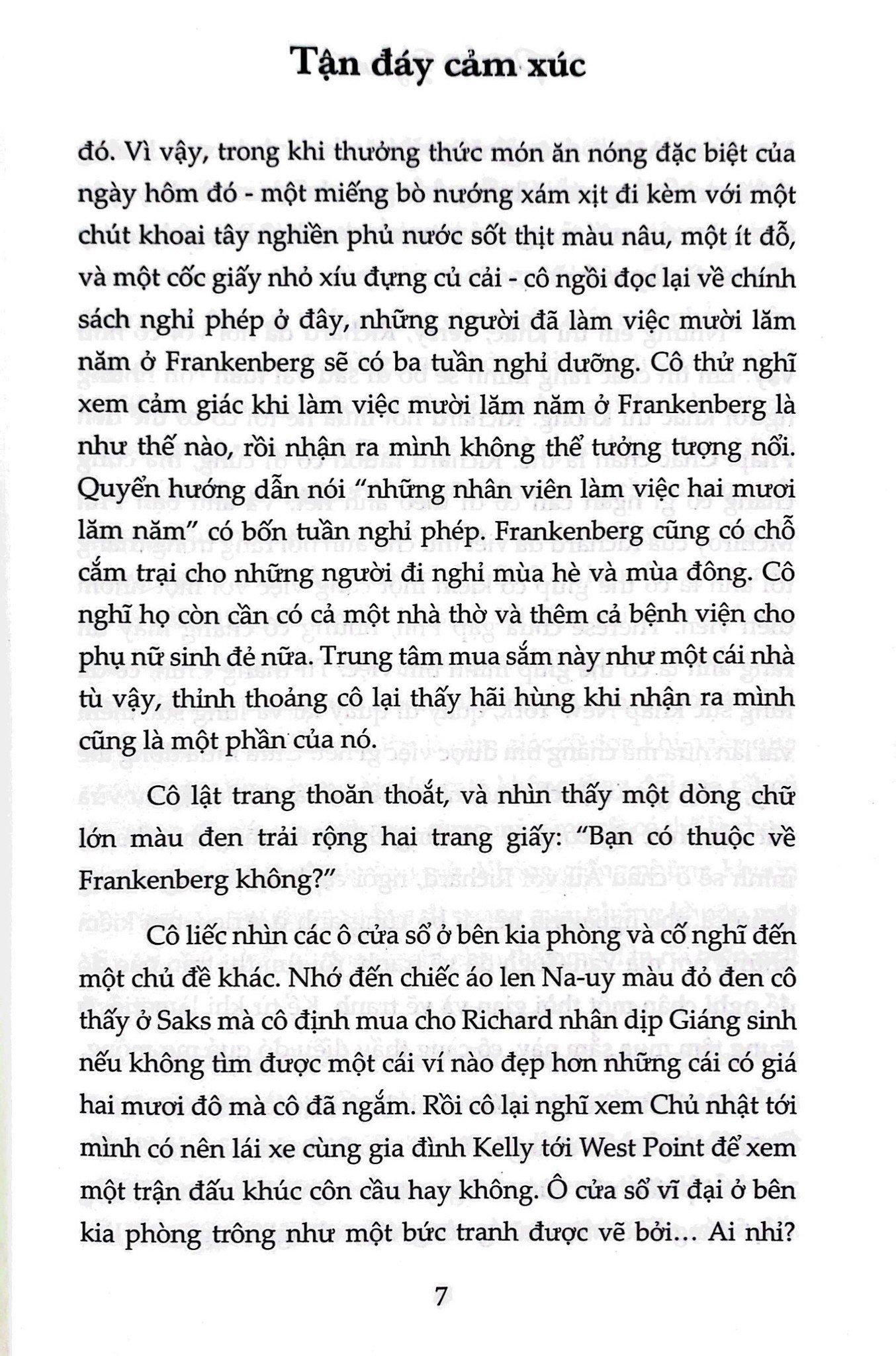  Tận Đáy Cảm Xúc 