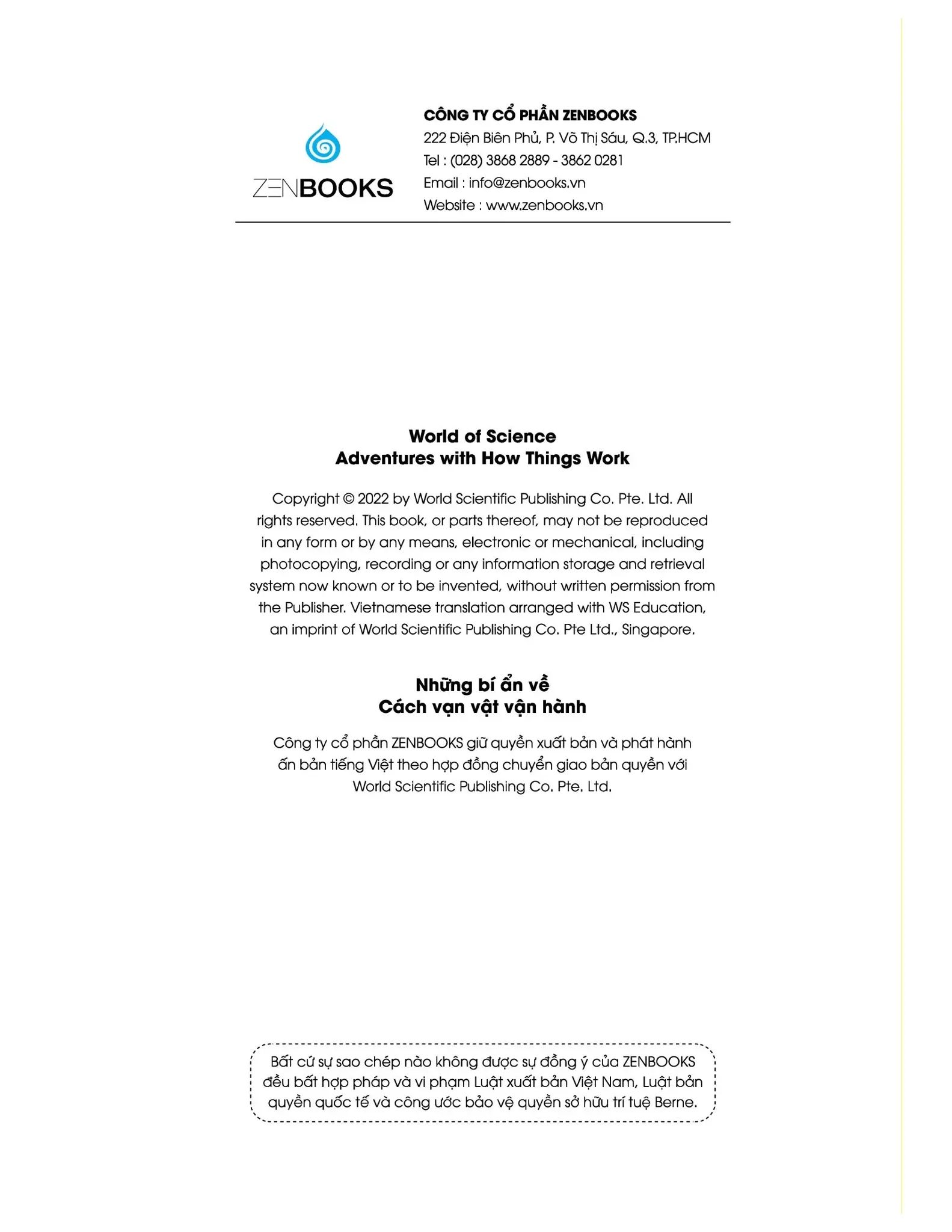  Làm Bạn Với Khoa Học - World Of Science - Những Bí Ẩn Về Cách Vạn Vật Vận Hành - Adventures With How Things Work 