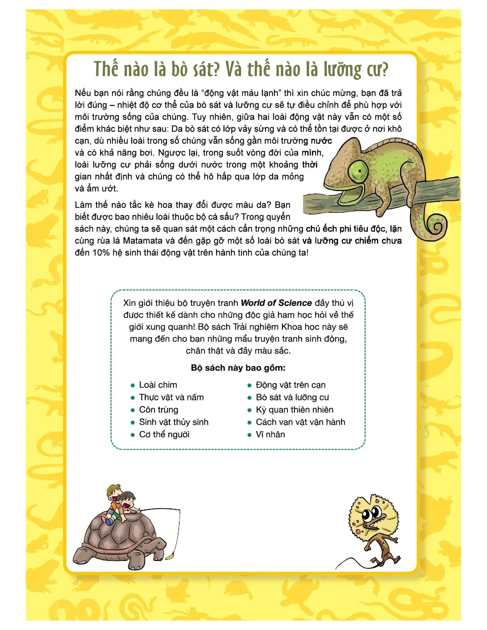  Làm Bạn Với Khoa Học - World Of Science - Những Bí Ẩn Về Bò Sát Và Lưỡng Cư - Adventures With Reptiles And Amphibians 