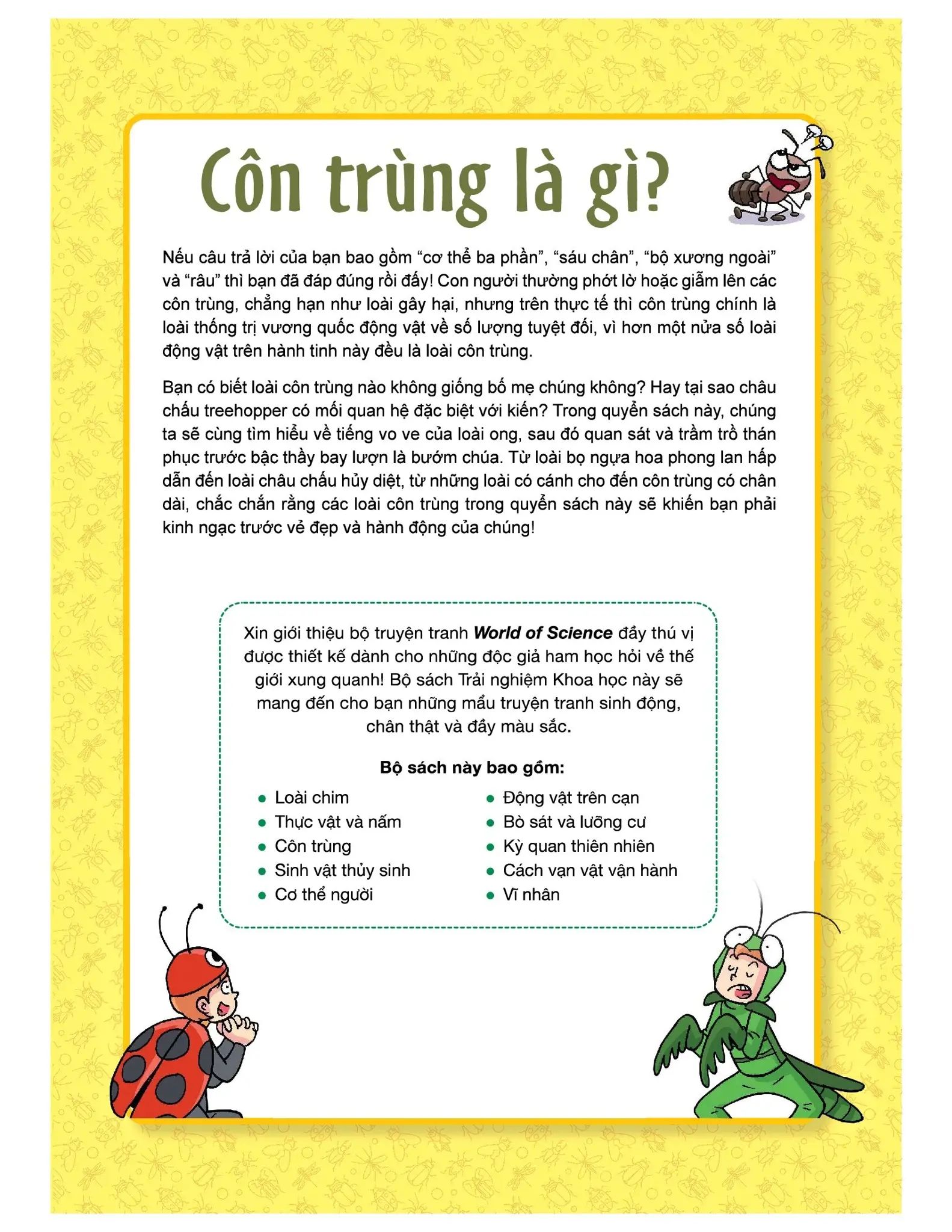  Làm Bạn Với Khoa Học - World Of Science - Những Bí Ẩn Về Côn Trùng - Adventures With Insects 