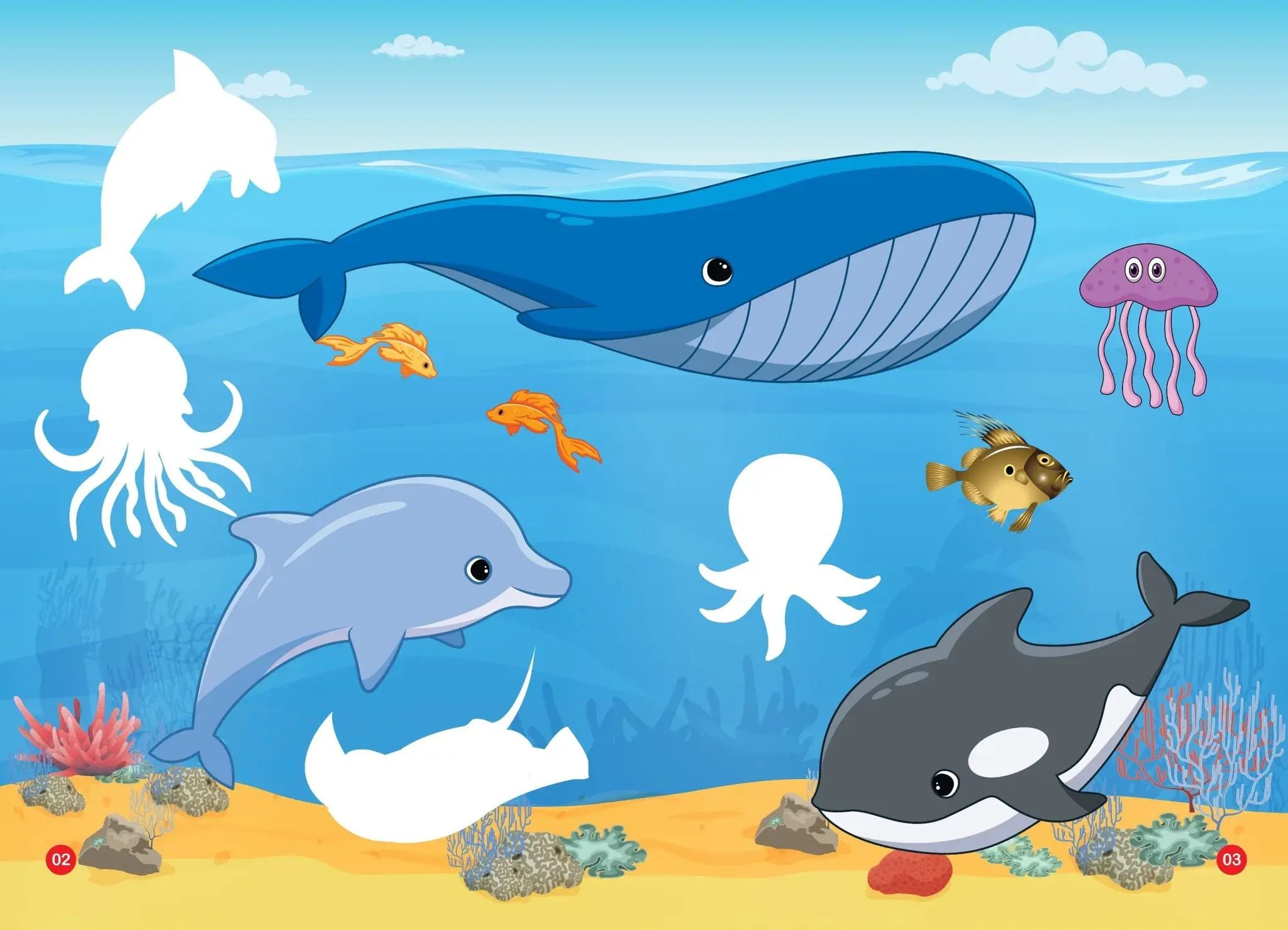  Sticker - Thế Giới Động Vật - Đại Dương Huyền Bí 