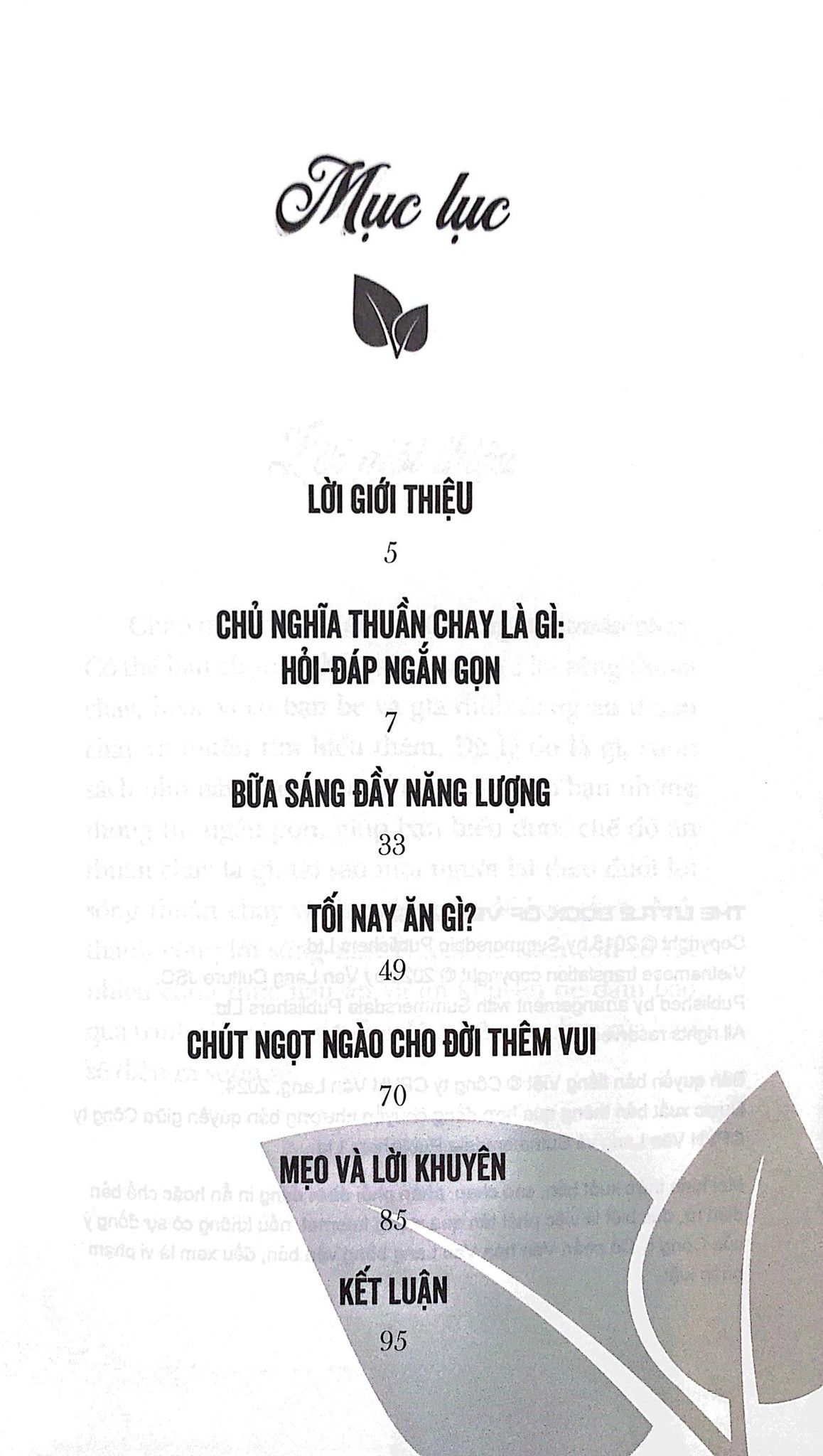  The Little Book - Chủ Nghĩa Thuần Chay 