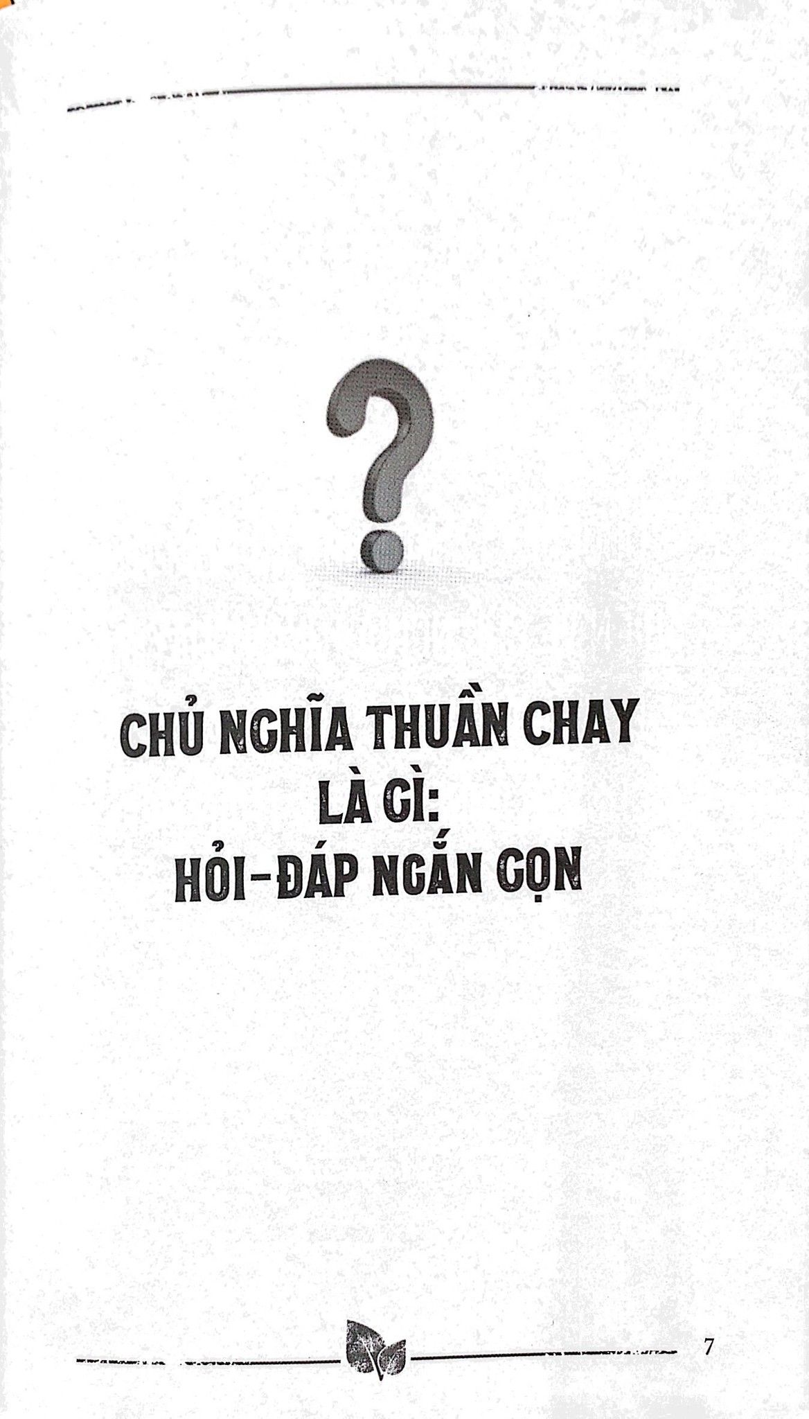  The Little Book - Chủ Nghĩa Thuần Chay 